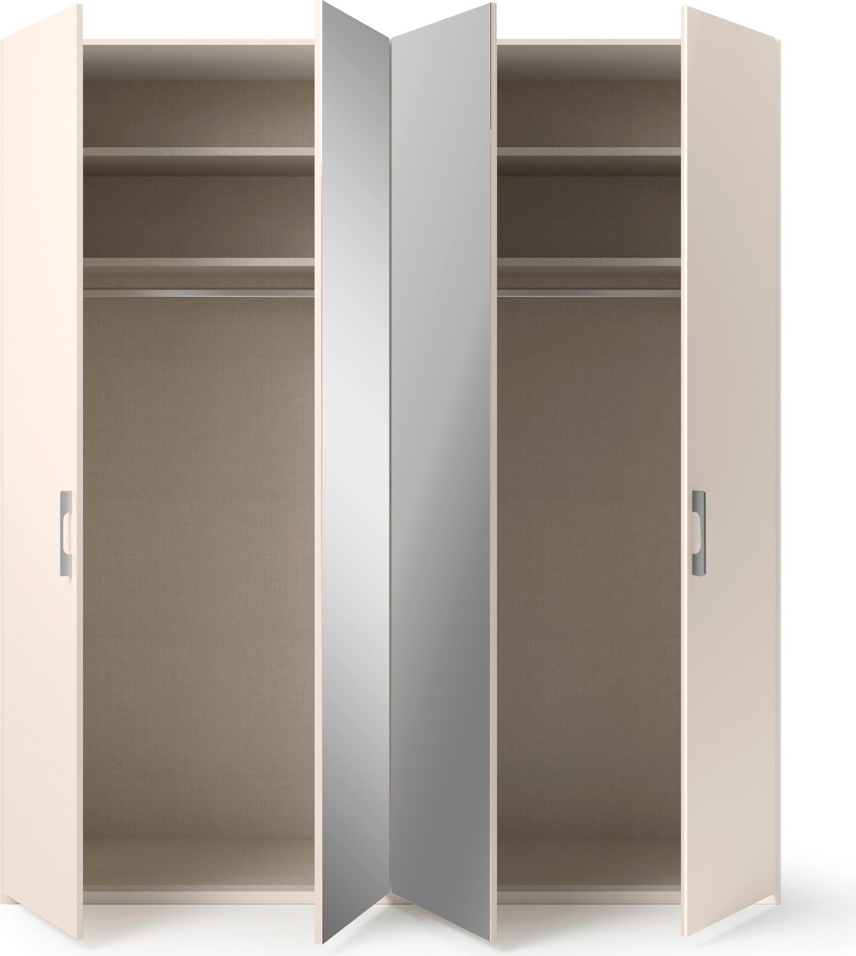 set one by Musterring Drehtürenschrank Henderson mit Spiegel, in 2 Breiten, inkl. Fachböden und Kleiderstangen