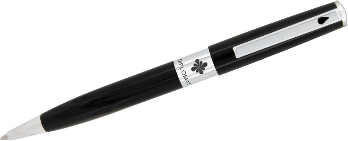 DIPLOMAT Füllfederhalter Kugelschreiber CLR lack schwarz easyFlow