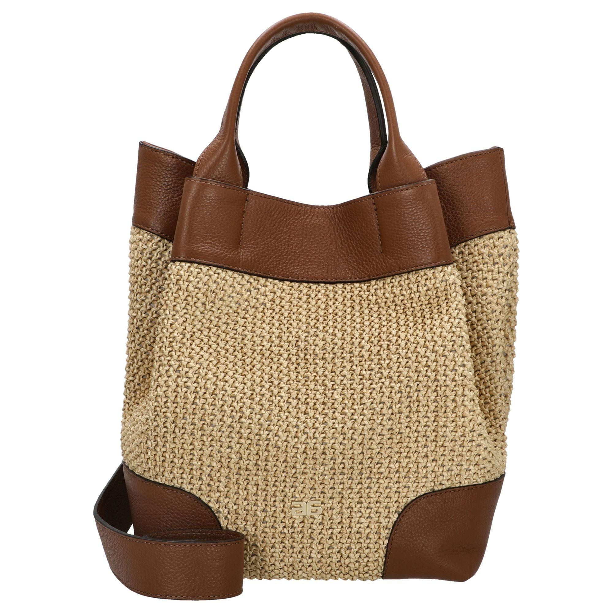 Abro Shopper Essential Raffia - Shopper 35 cm (natural-nut)