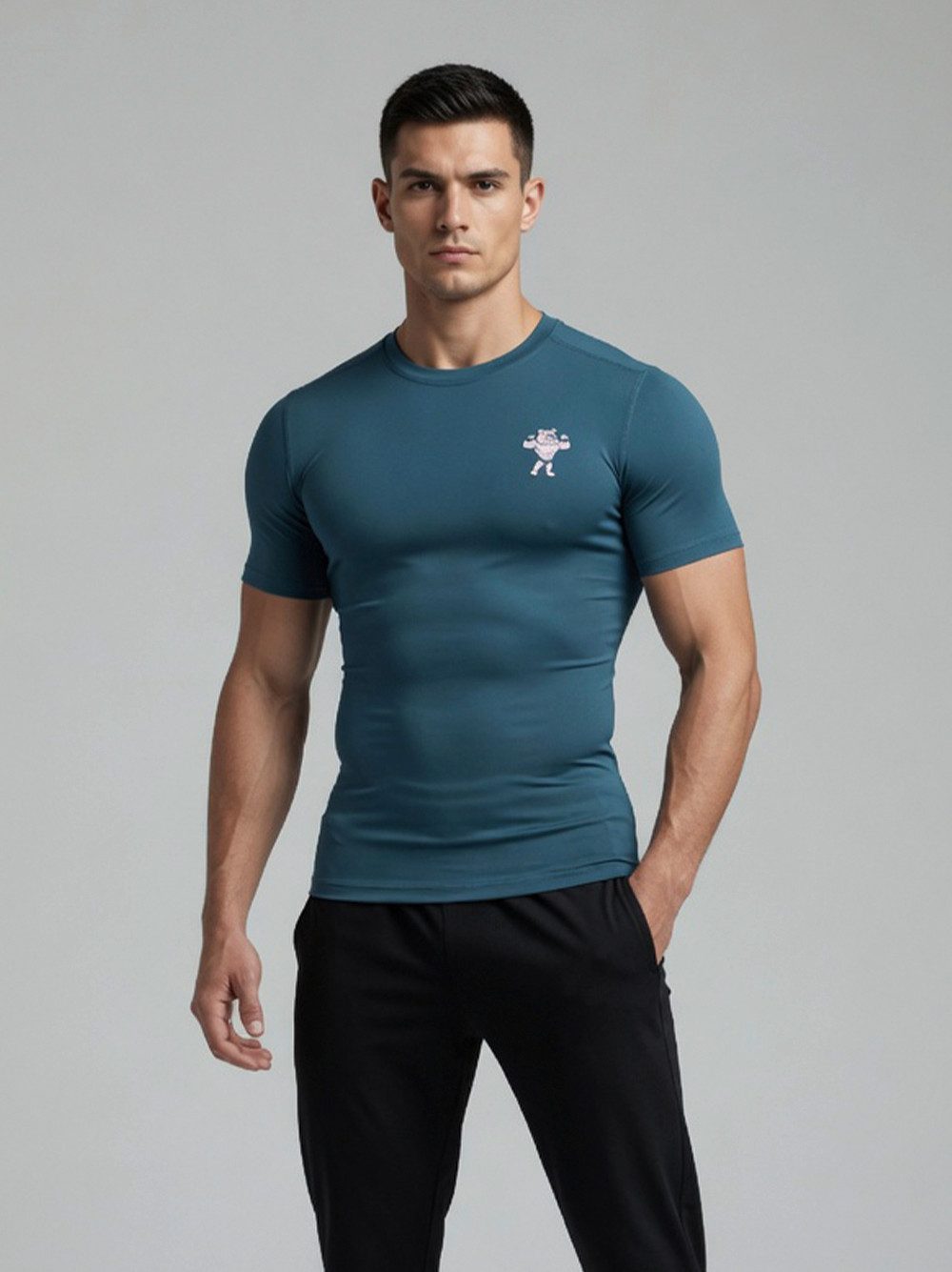 Strammer Max Performance® Funktionsshirt Pro Shirt 01 Atmungsaktiv, Flache Nähte, effektiver Schweißtransport