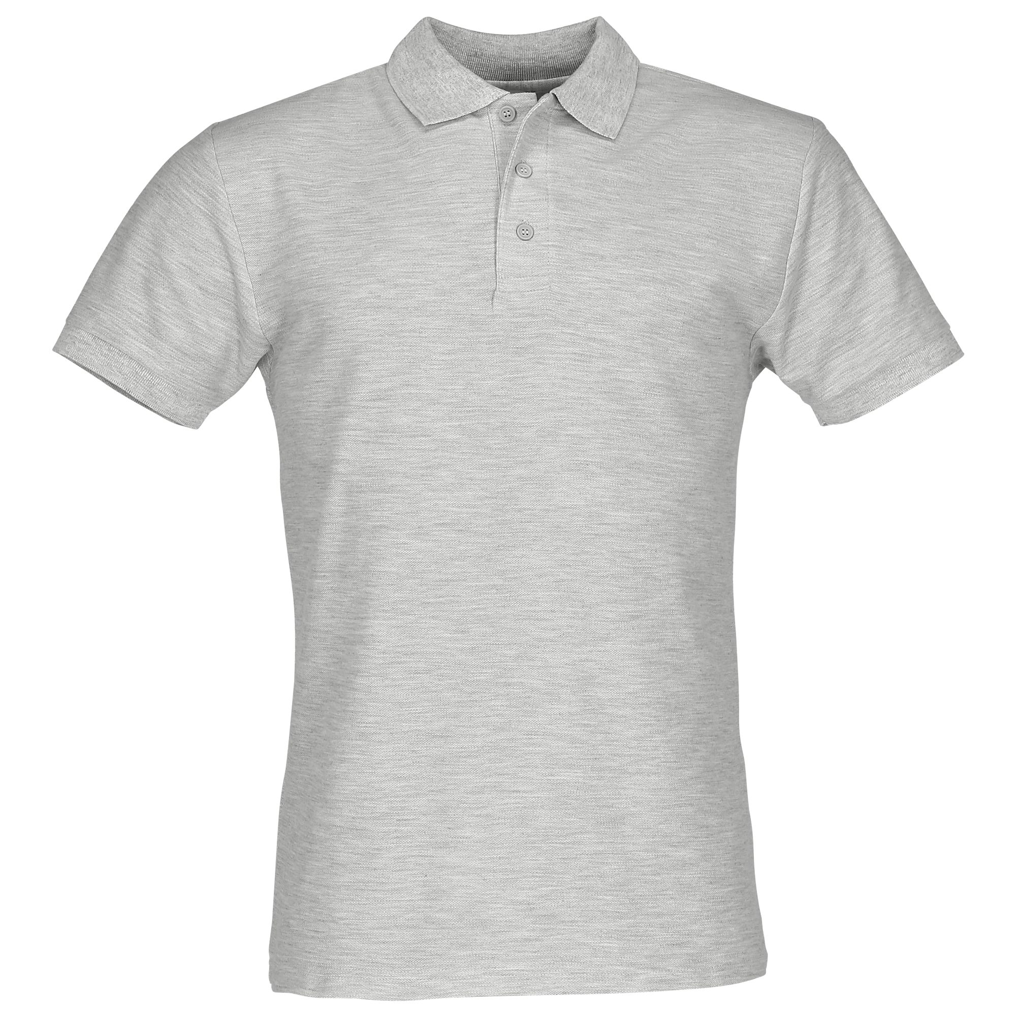 Fruit of the Loom Poloshirt 65/35 Polo graumeliert + GRATIS MyShirt Stoffbeutel