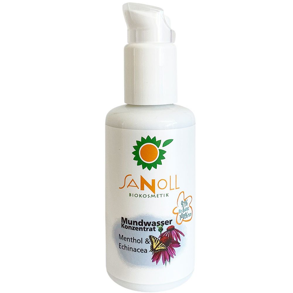 Sanoll Mundwasser Menthol-Echinacea, 100 ml
