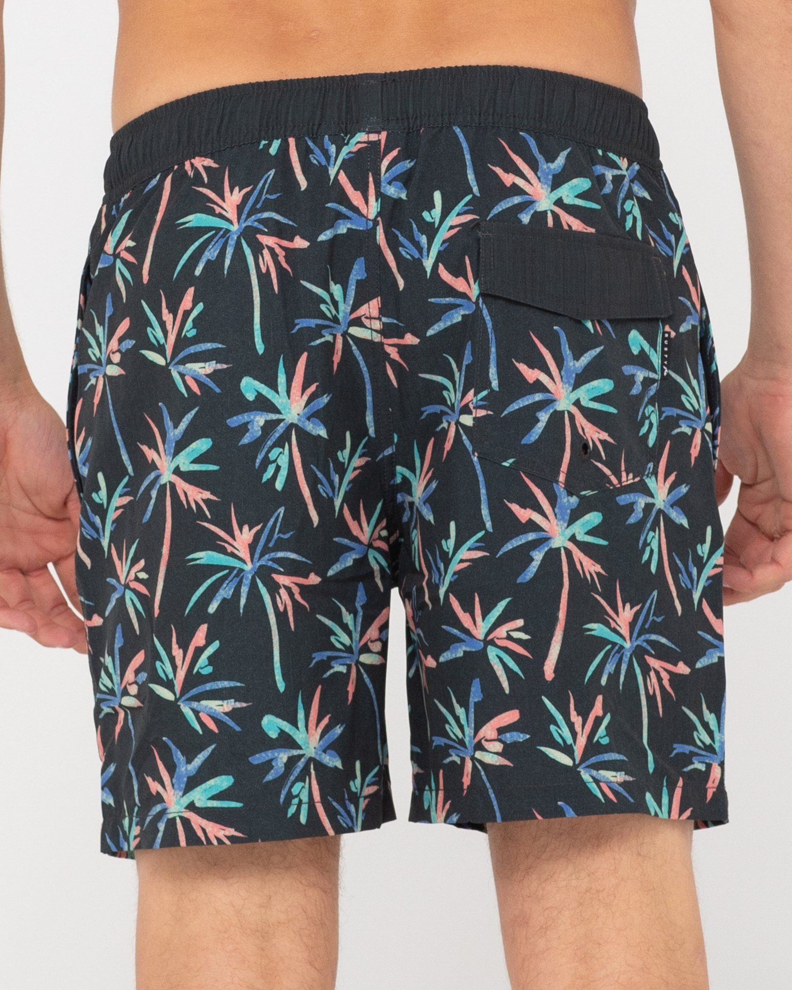 Rusty ELASTIC PSYCHE BOARDSHORT PALMS Boardshorts