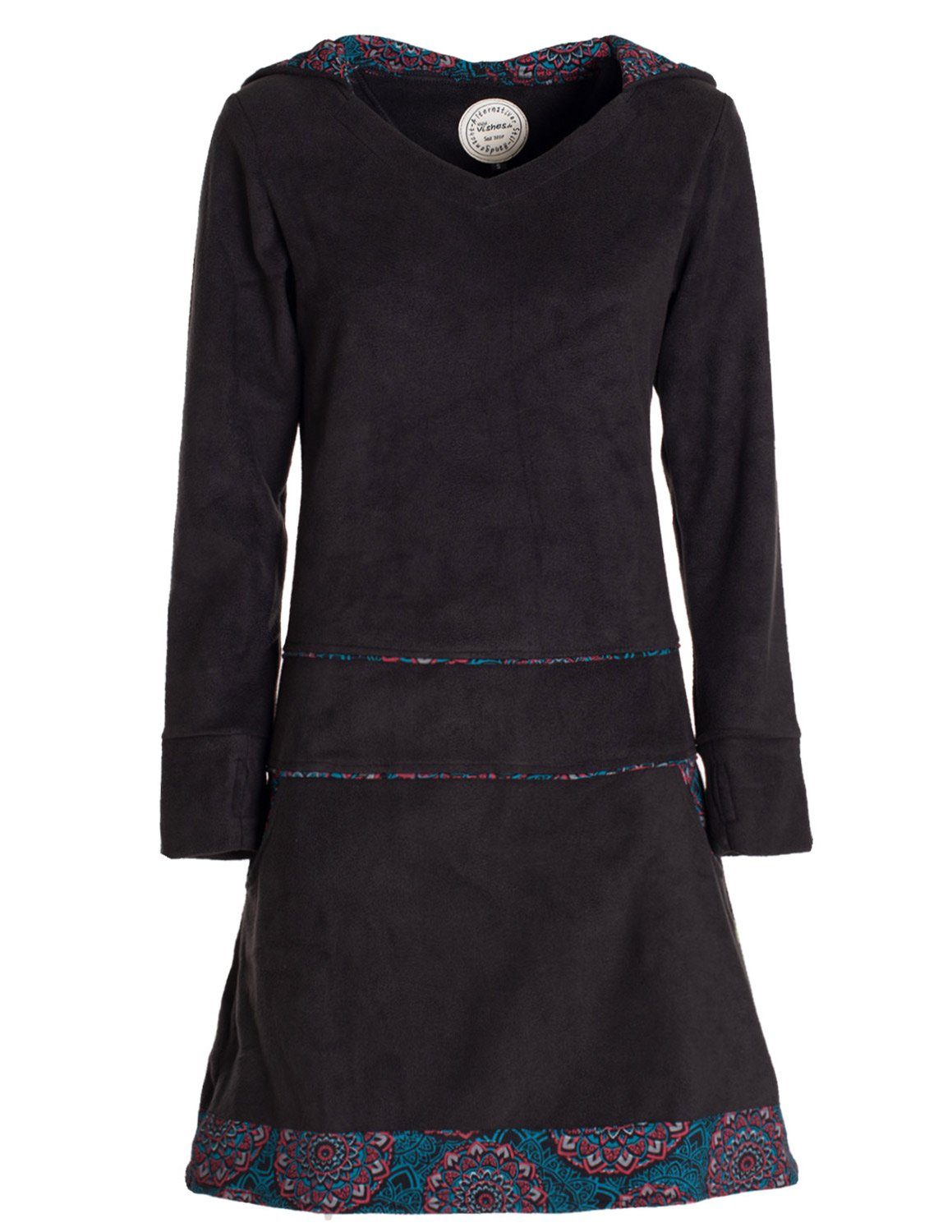 Vishes Midikleid Extra warmes Winterkleid Damen günstig online kaufen