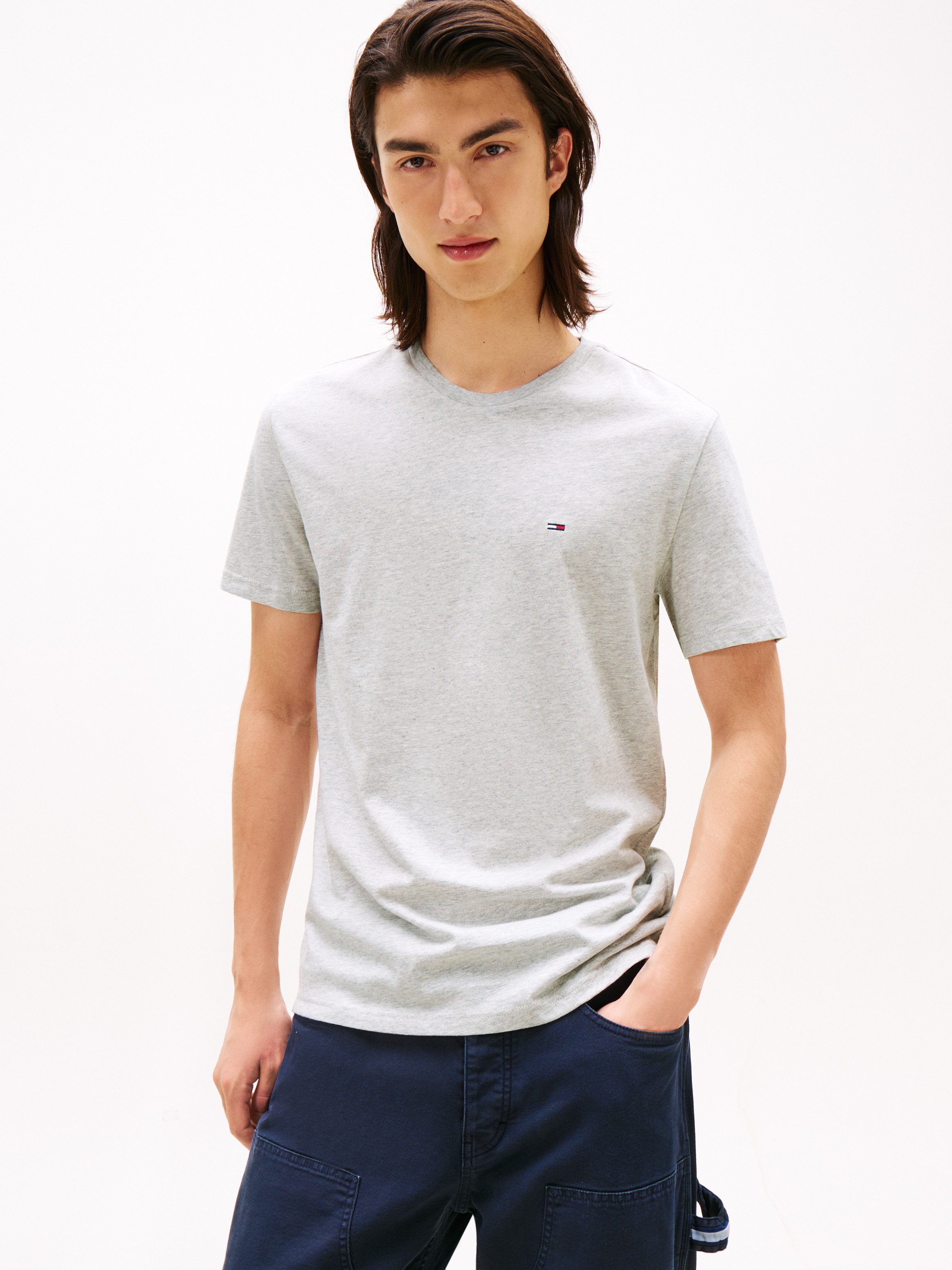 Tommy Jeans TJM EXTRA SLIM 3 PACK (Packung, 3-tlg) Mit Rundhalsausschnitt