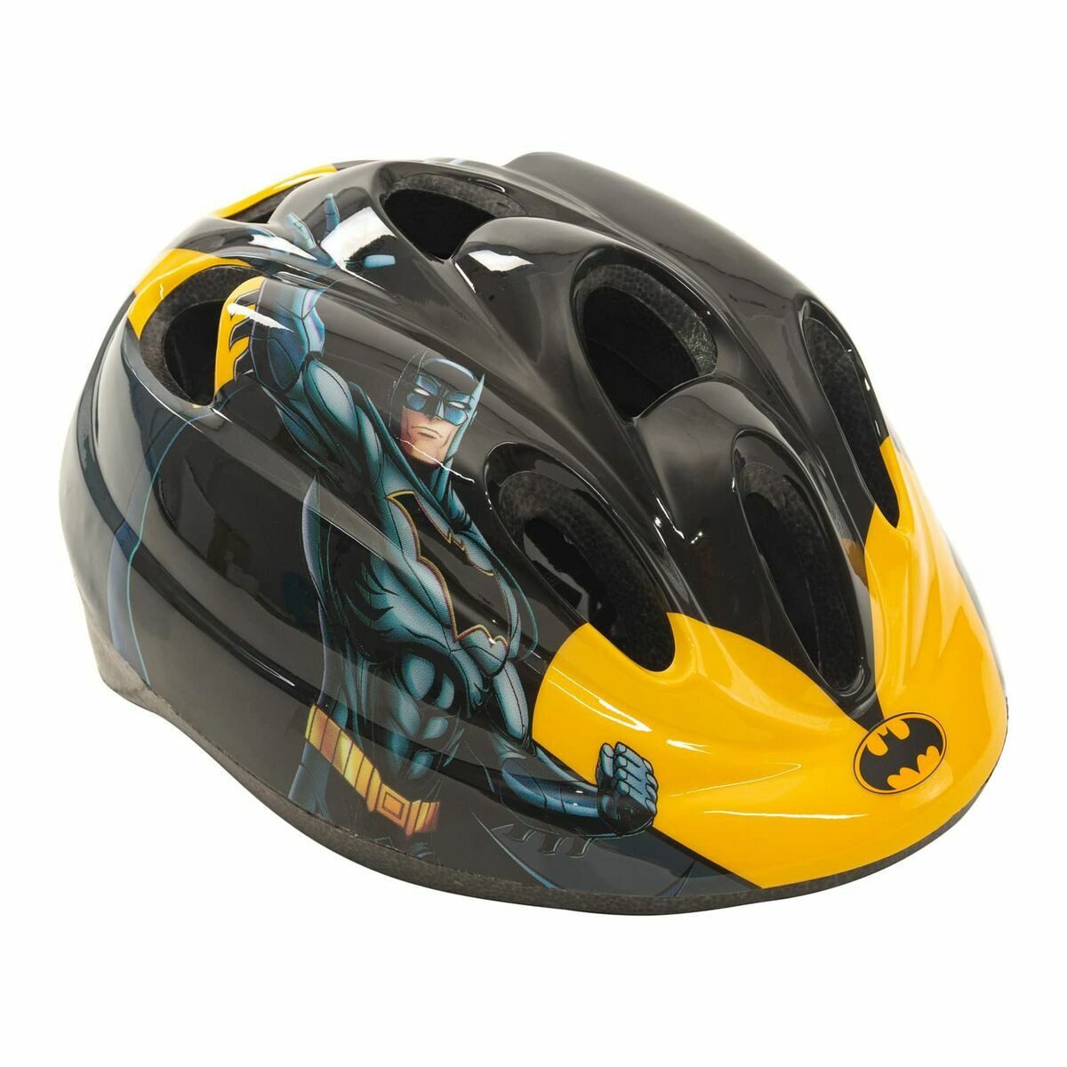 Batman Fahrradhelm Batman Kinderfahrradhelm Sicherheit Helm Fahrrad Kinder Schwarz Gelb