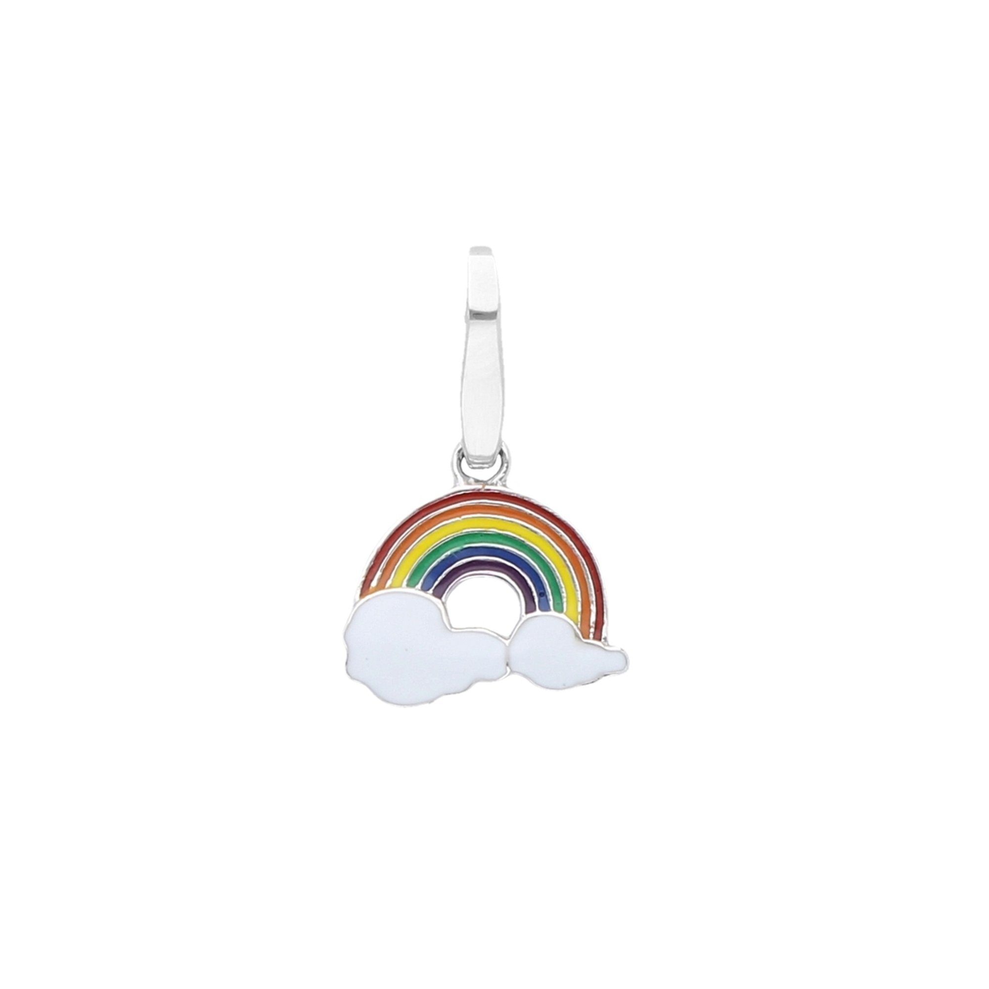 GIORGIO MARTELLO MILANO Charm-Einhänger Regenbogen, Silber 925
