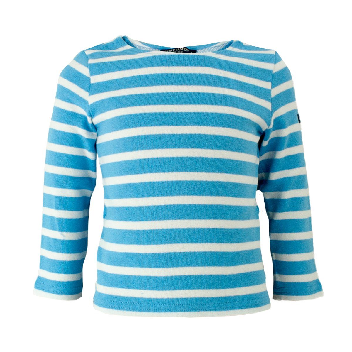 Saint James Langarmshirt 2067 Kinder Unisex Shirt Meridien Modern E mit Streifen aus Baumwolle PoemeNeige(-S)