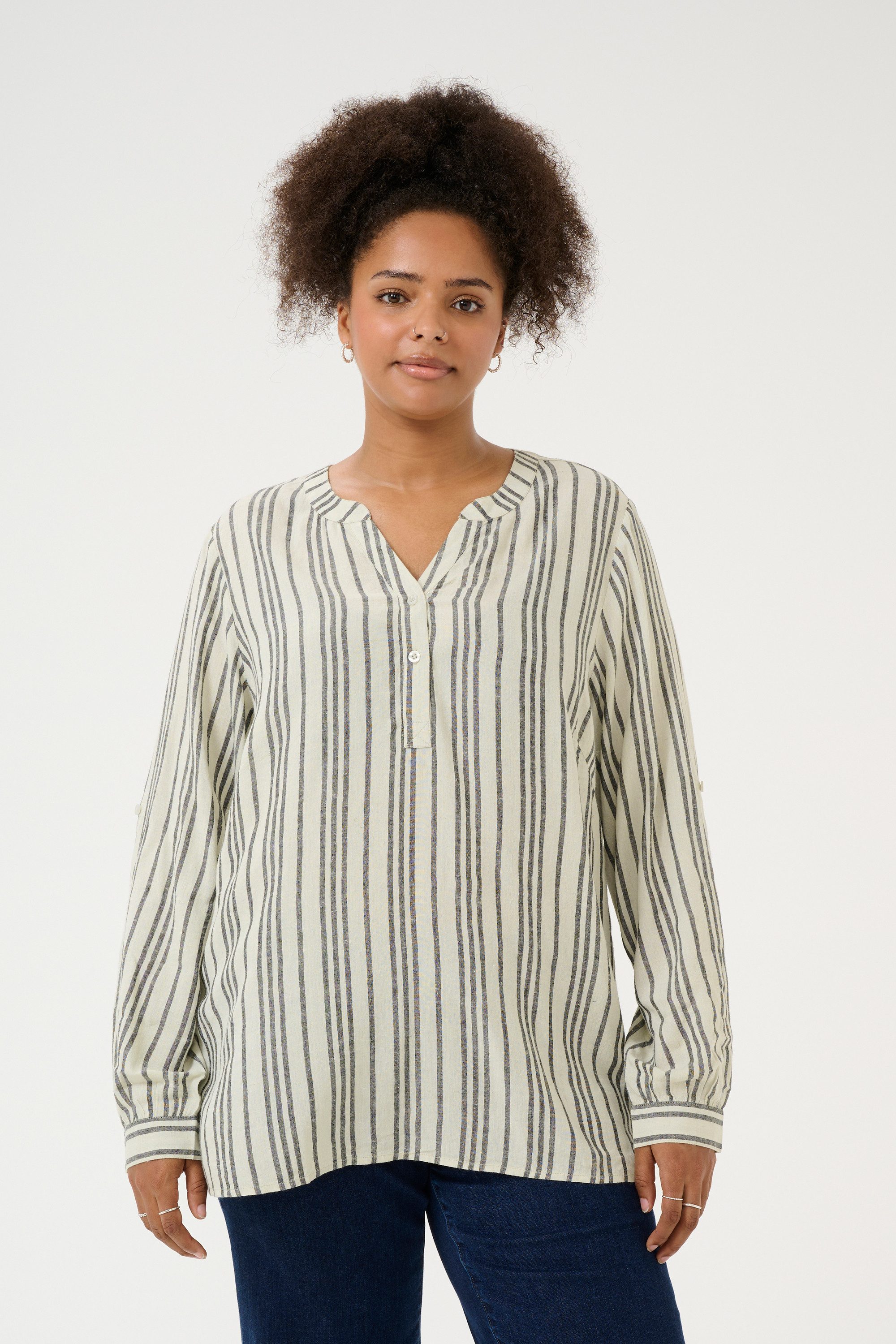 Langarmbluse Langarm-Bluse KCmille