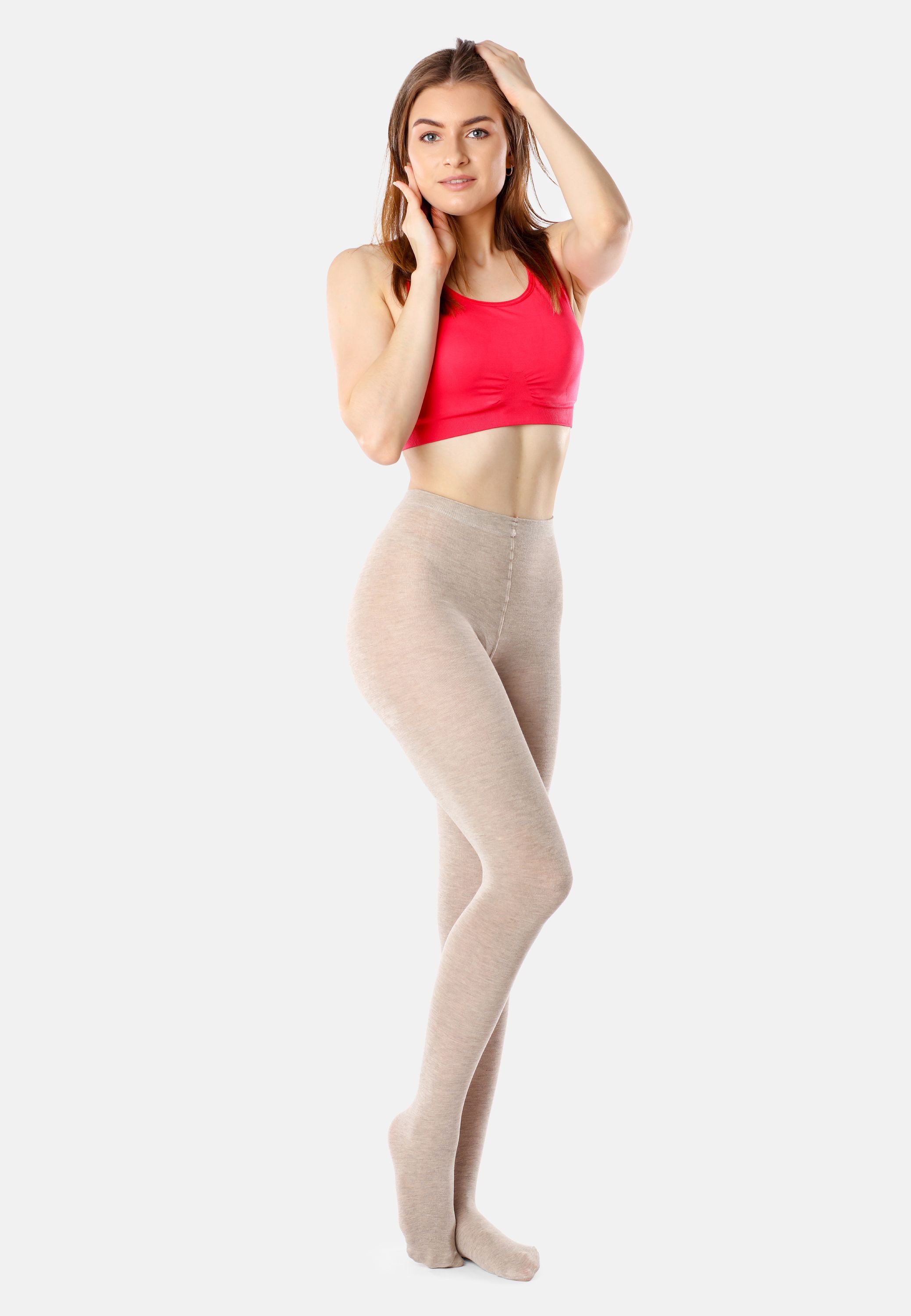 Bellivalini Strumpfhose Damen Strumpfhose aus Viskose BLV-1117 100 DEN (1 St) – Bild 5 von 5