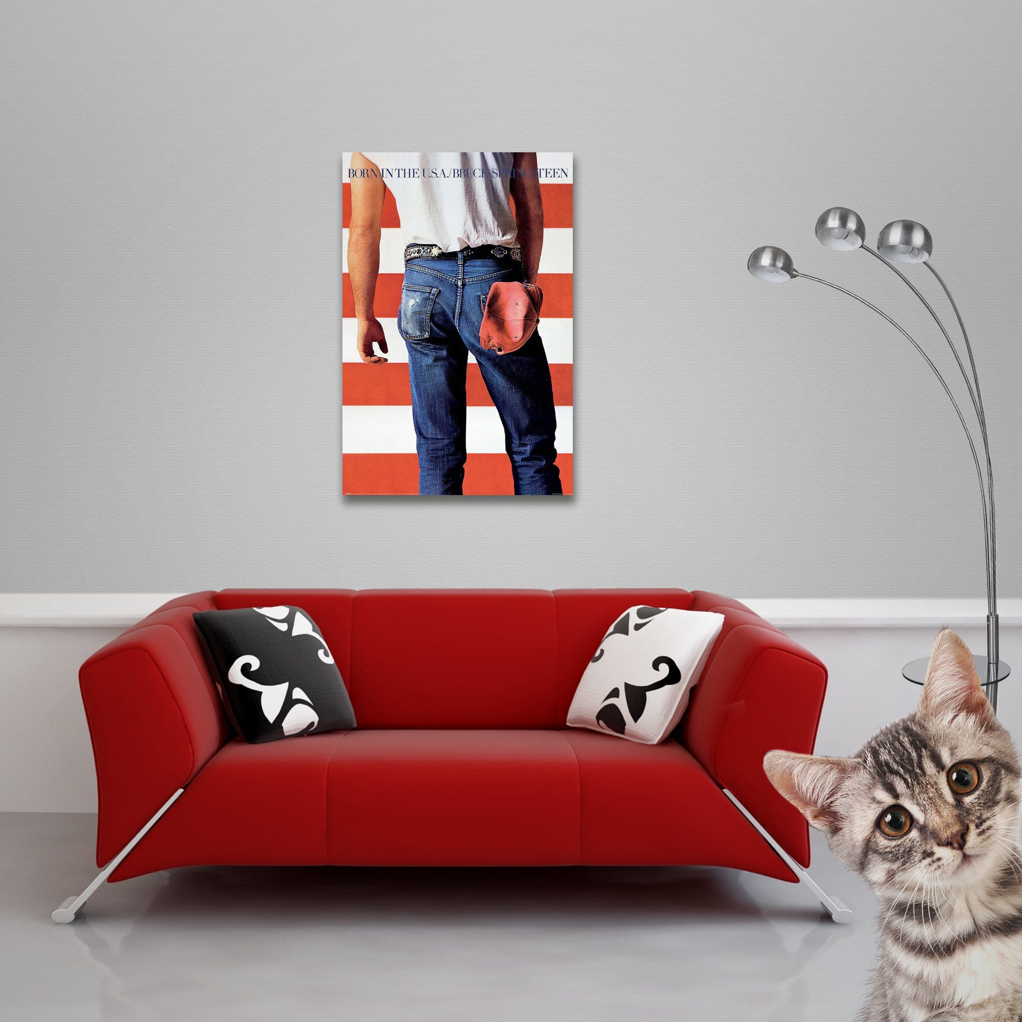 Poster Bruce Springsteen - Born to the USA - Poster 61x91,5 cm günstig online kaufen