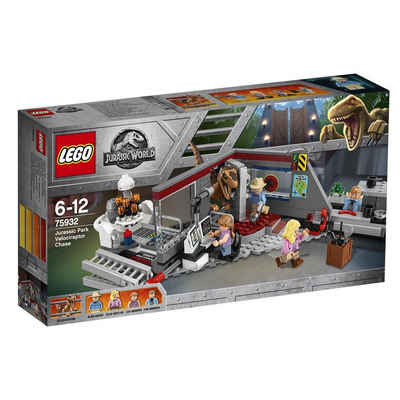 LEGO® Konstruktionsspielsteine »LEGO® Jurassic World™ - Jagd auf den Velociraptor«, (Set, 360 St)