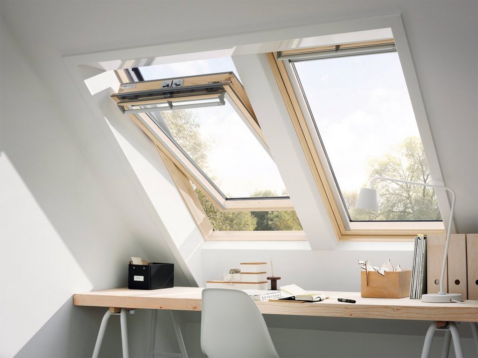 VELUX Dachfenster »GGL MK06«, Schwingfenster, BxH 78x118
