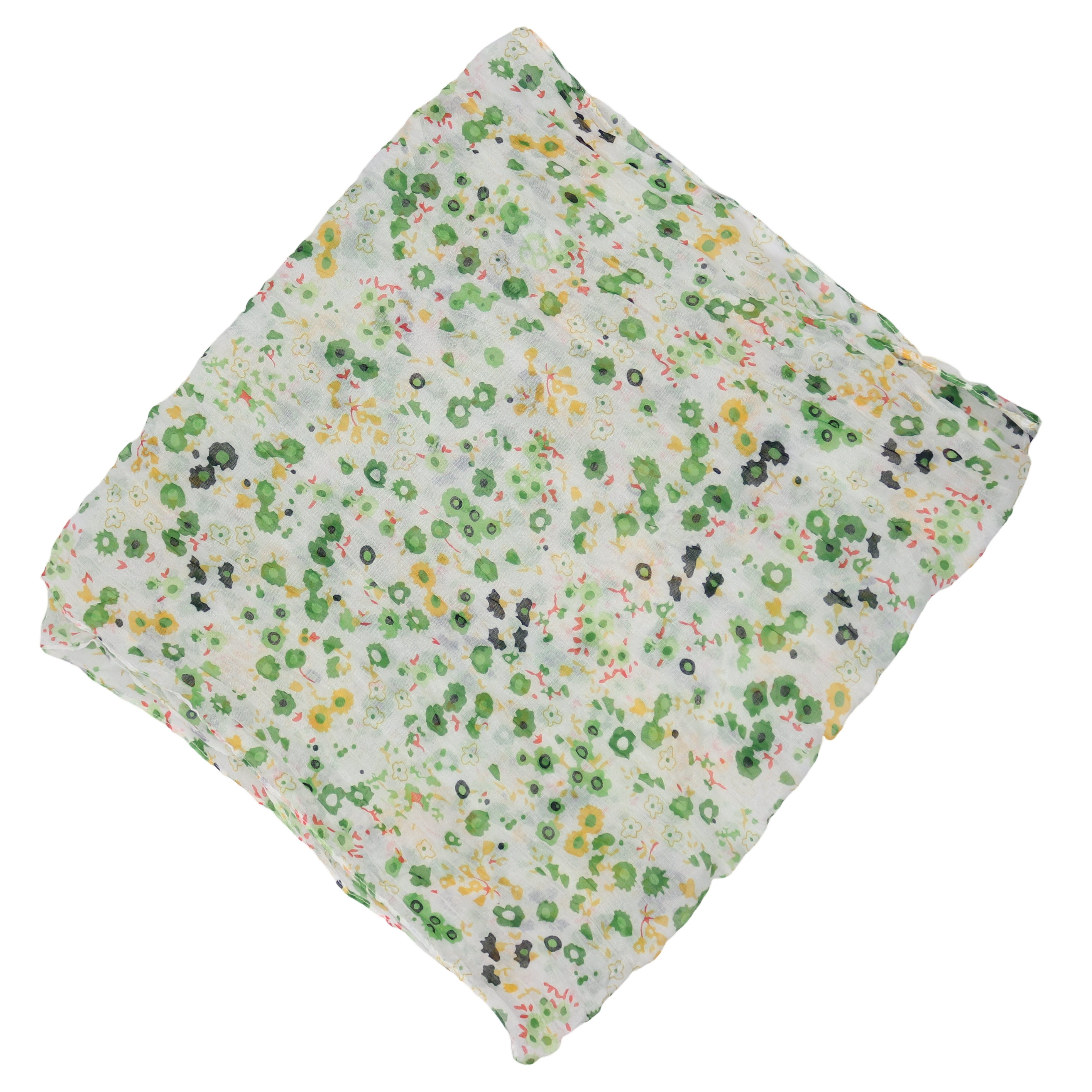 MIRROSI Loop Damen Schal mit Blümchen-Muster Weich, Schlauchschal, (zweimal um den Hals wickelbar, ca.45x75cm), Damen Halstuch ideal für Frühling, Sommer oder Herbst