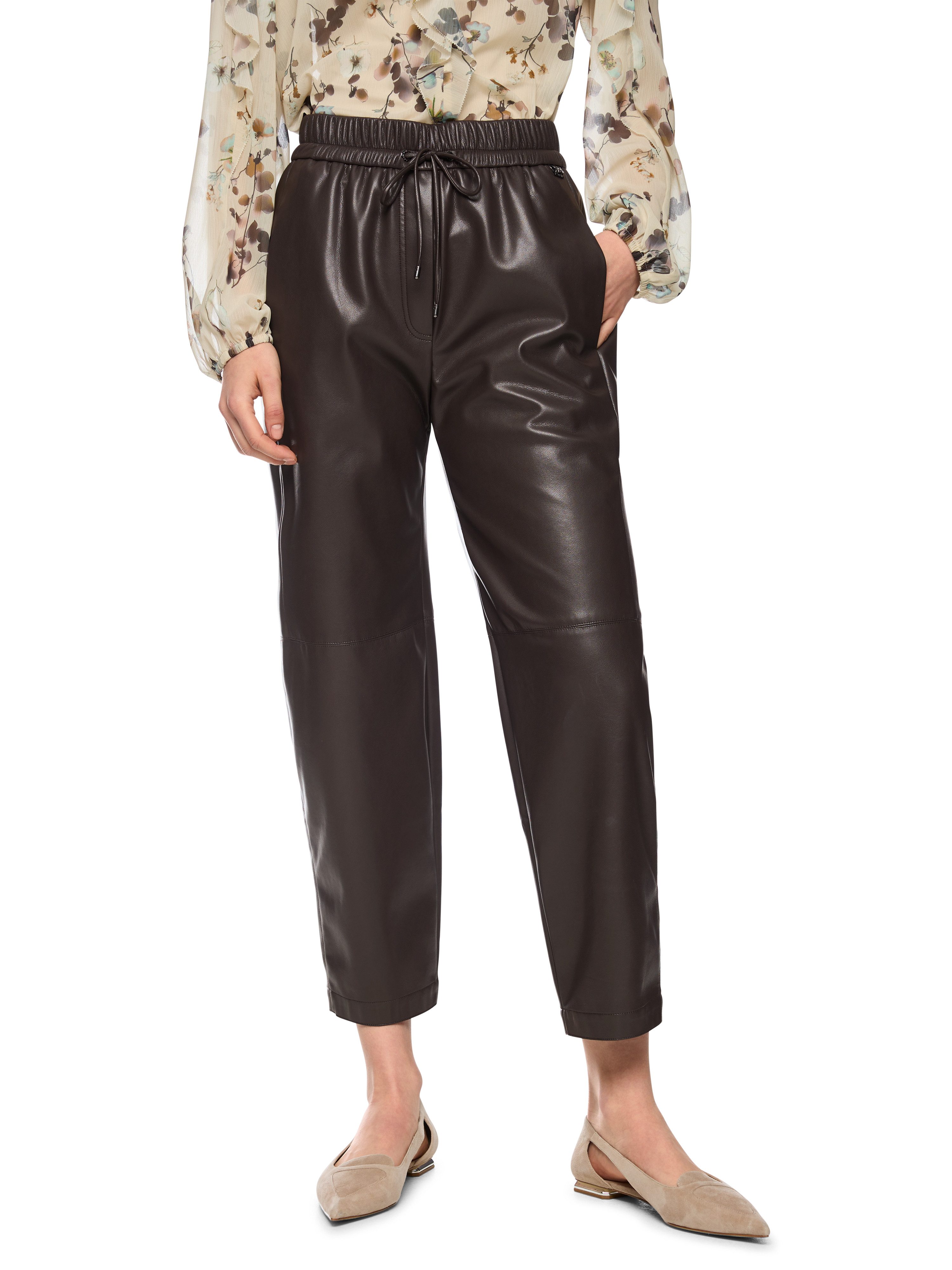 Marc Cain Schlupfhose Muted Motion Premium Damenmode
