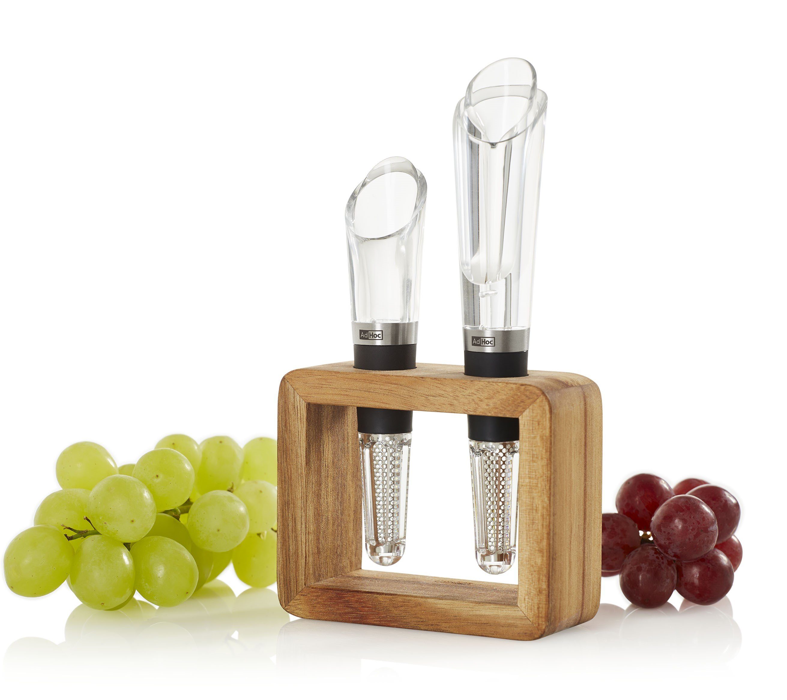 Flaschenausgießer Wein-Genießer-Set Vine
