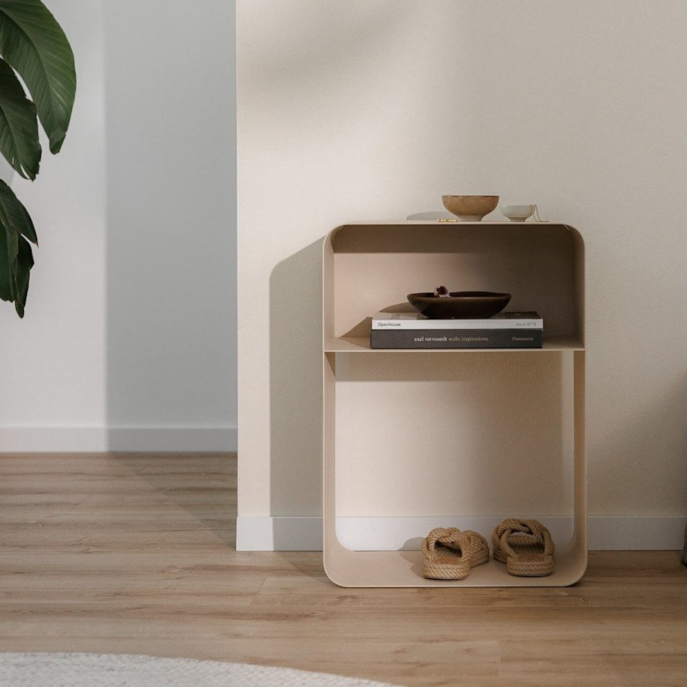 Metallbude Nachttisch Nachtkonsole / Nachtkommode Damio