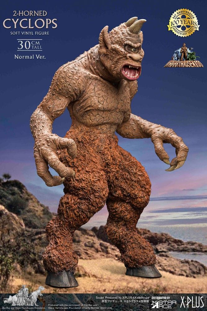Star Ace Toys Actionfigur Sindbads siebente Reise (Sinbad) Ray Harryhausens Horned Cyclops Soft