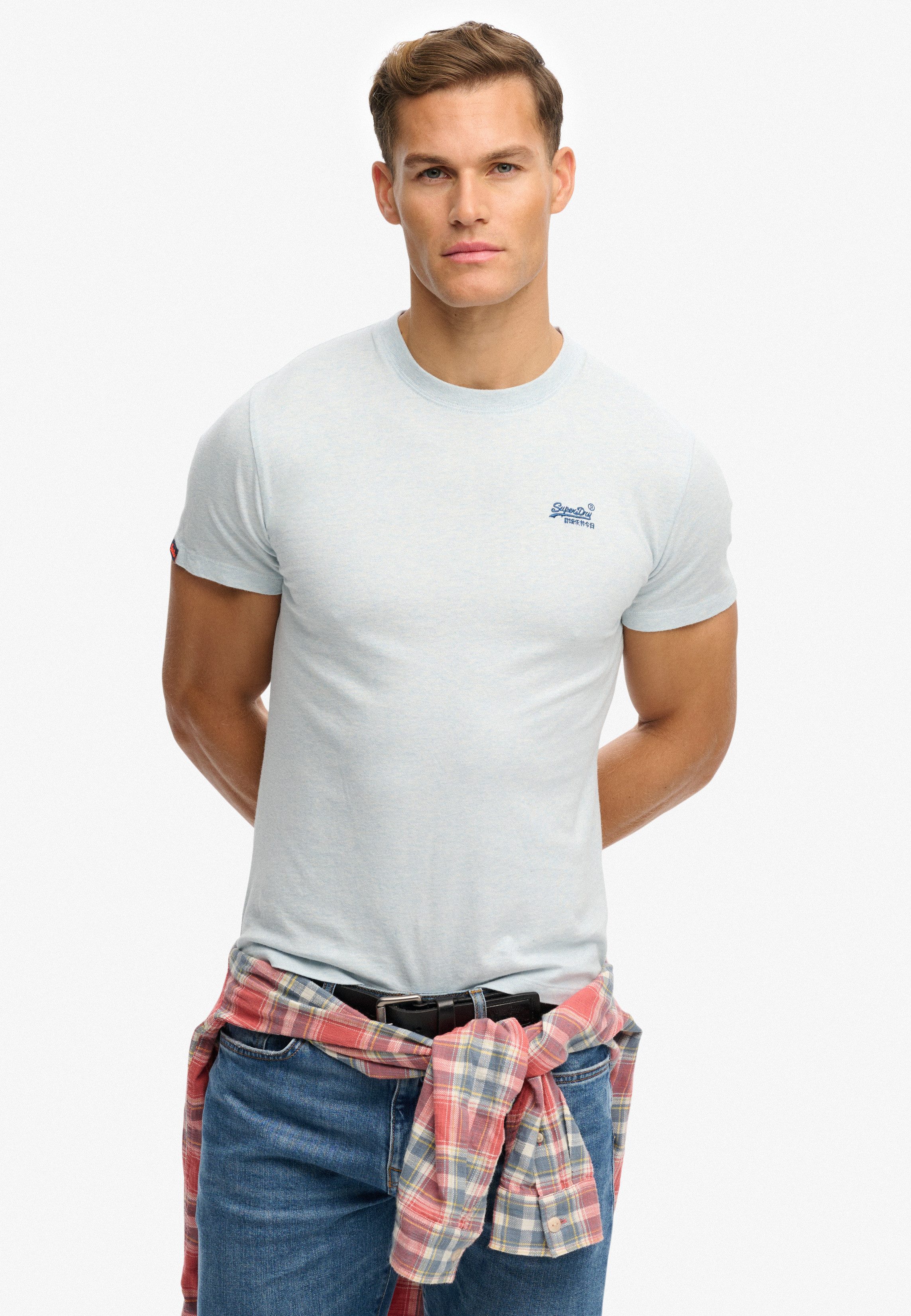 Superdry Rundhalsshirt ESSENTIAL LOGO EMB TEE günstig online kaufen