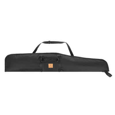 Granori Sporttasche für Luftgewehr mit Zielfernrohr, Waffentasche gepolstert 120 cm Länge, abschließbar, mit Außentasche und verstellbarem Tragegurt, wetterfest