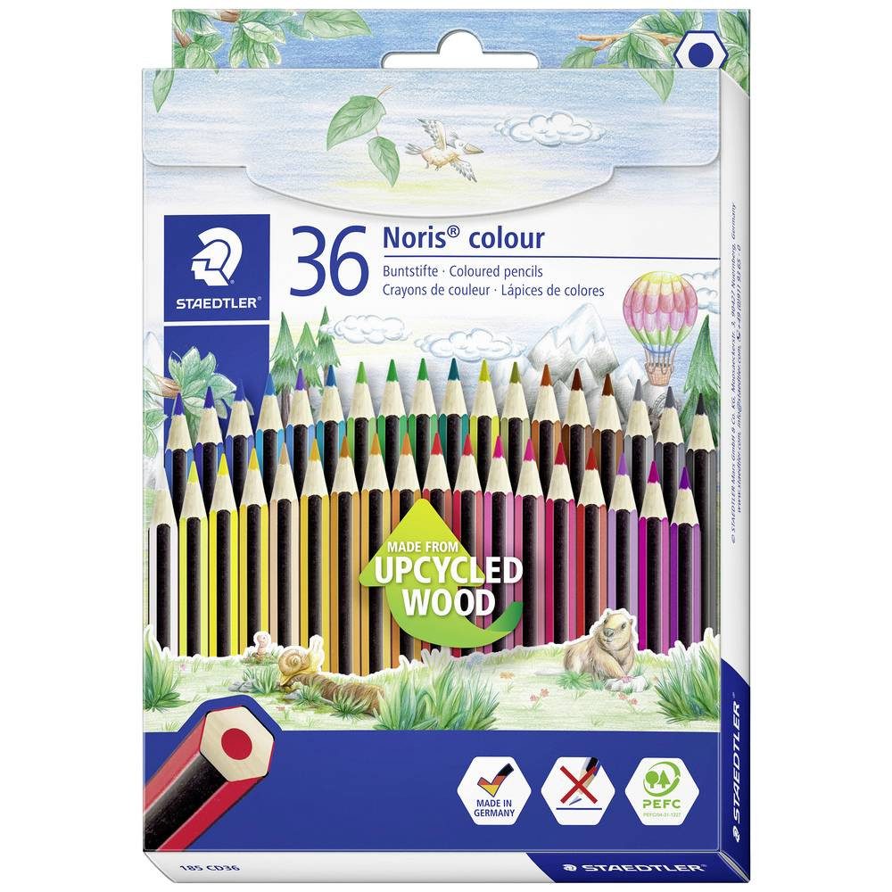 Buntstift 185 Buntstift, Kartonetui mit 36 Buntstiften in