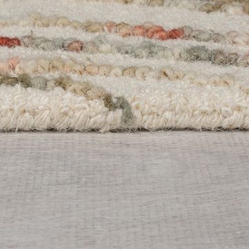 Wollteppich Handgetufteter Wollteppich - Natürliche Töne - Kollektion HUMBER, KADIMA DESIGN, Rechteckig, Höhe: 5 mm