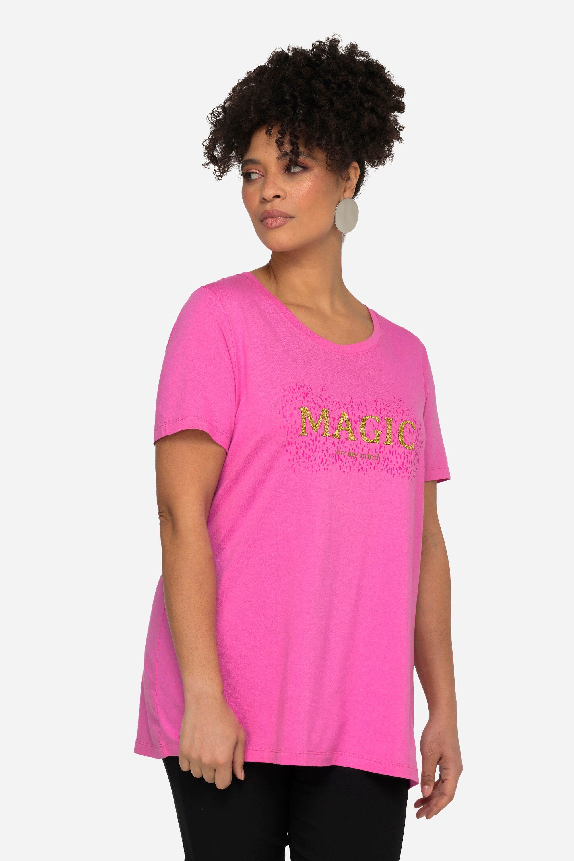 MIAMODA Rundhalsshirt T-Shirt MAGIC Rundhals Halbarm