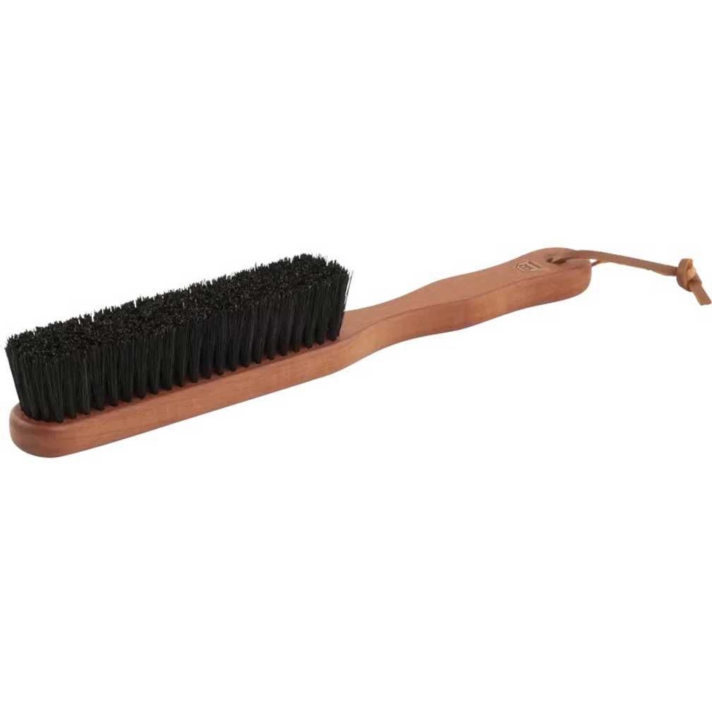 Bürstenhaus Redecker Reinigungsbürste Stiel-Kleiderbürste, kräftige, schwarze Borste, Birnbaumholz, (1-tlg)