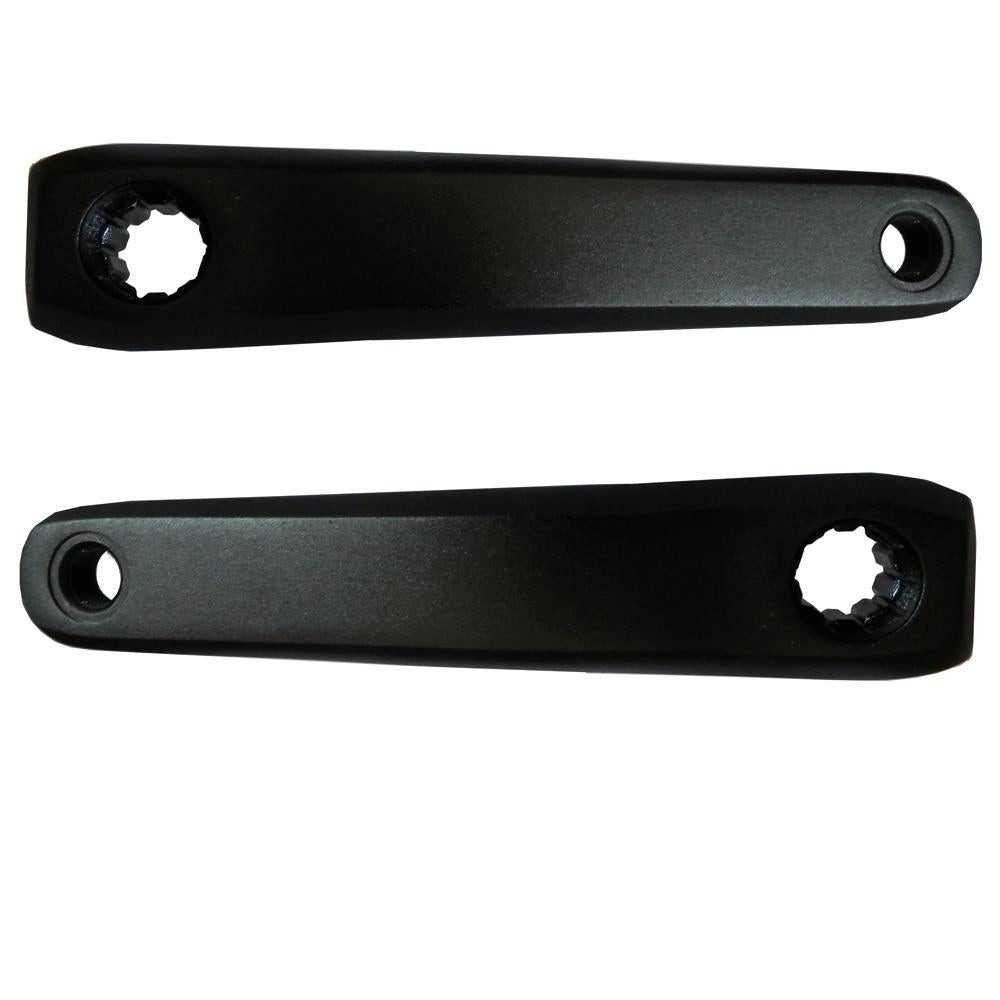 STRONGLIGHT Fahrradpedale Stronglight E-Bike Kurbel-Set MAGAN 4 Alu JIS 170mm schwarz 5mm Offset