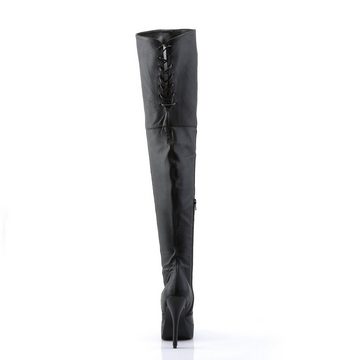 Pleaser Pleaser INDULGE-3011 Overknee Stiefel Overkneestiefel Overkneestiefel aus echtem Leder