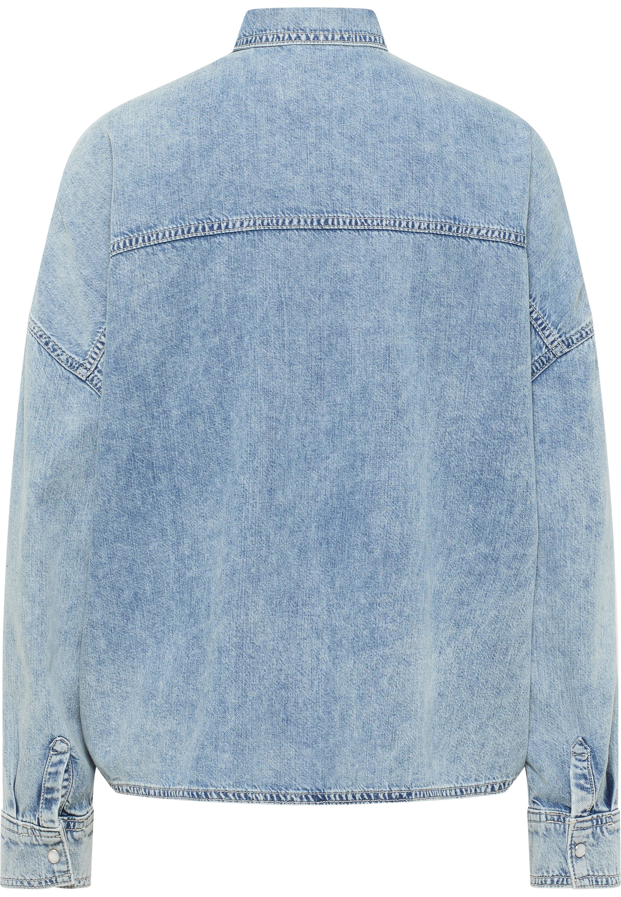 MUSTANG Langarmbluse Damen Style Ruby Pockets günstig online kaufen