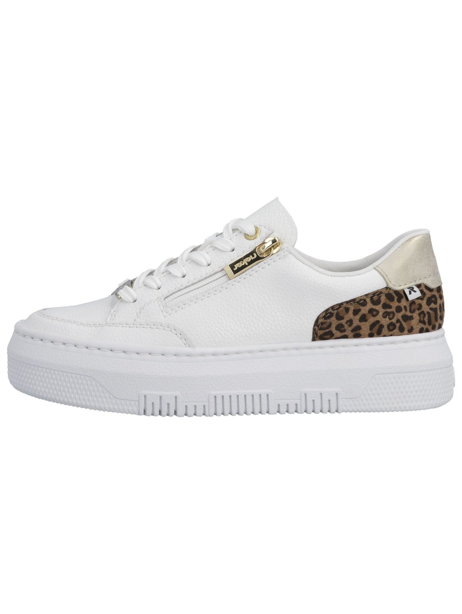 Rieker Rieker Sneaker Glattleder Plateausneaker günstig online kaufen