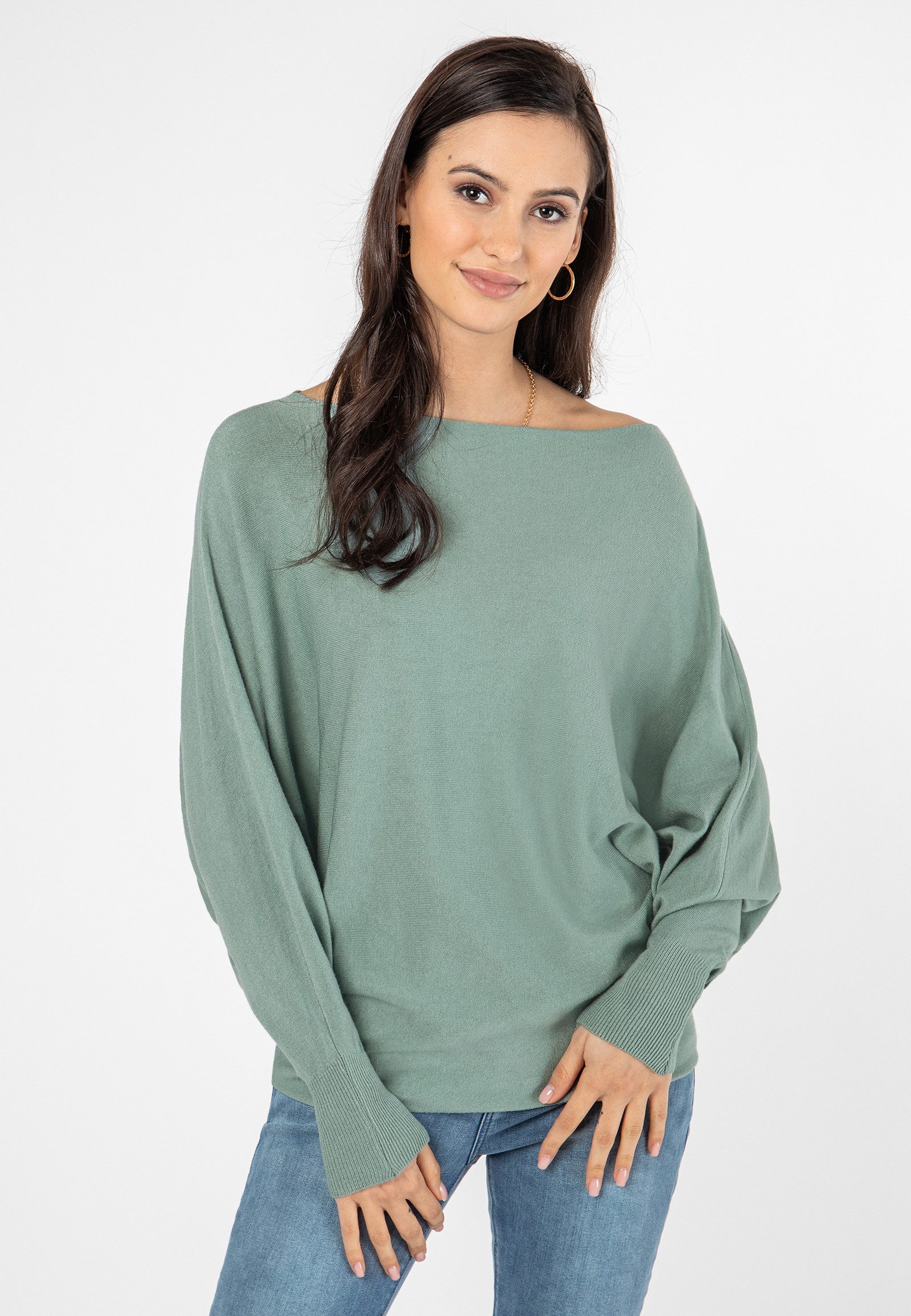 Strickpullover Strickpullover Fledermaus