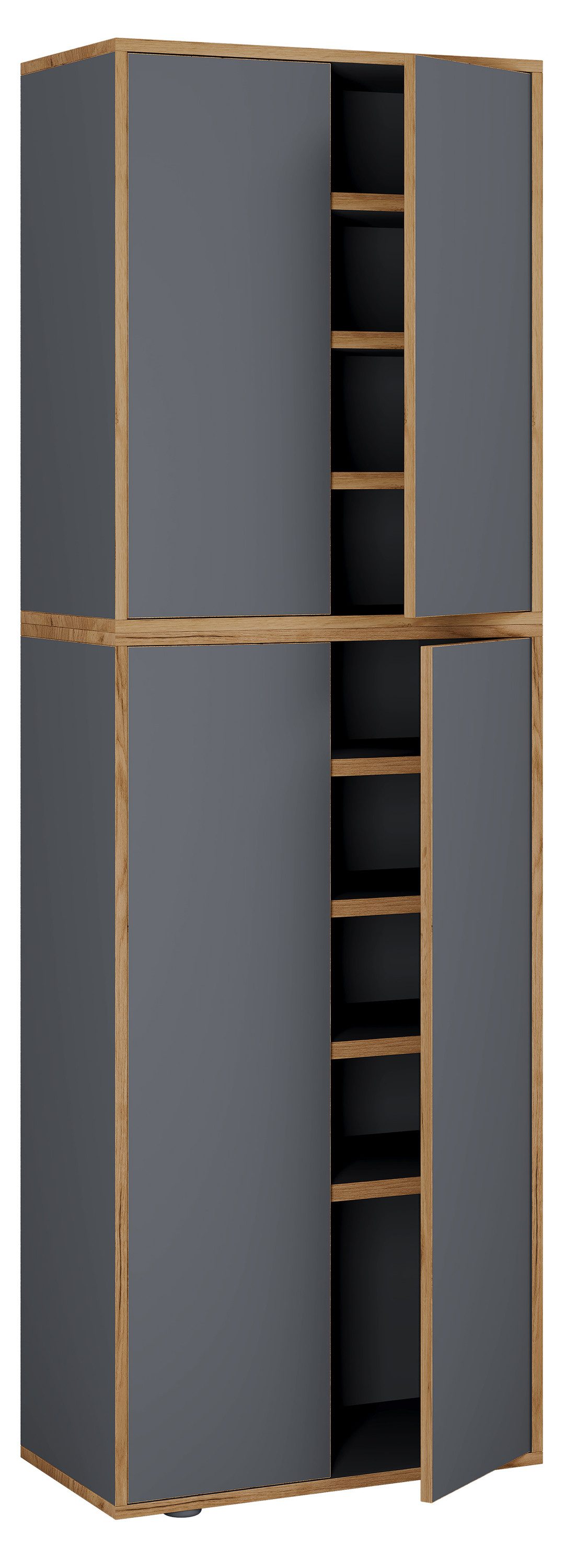 VCM Schuhschrank Salia S XXL9DT60 60x183x33cm