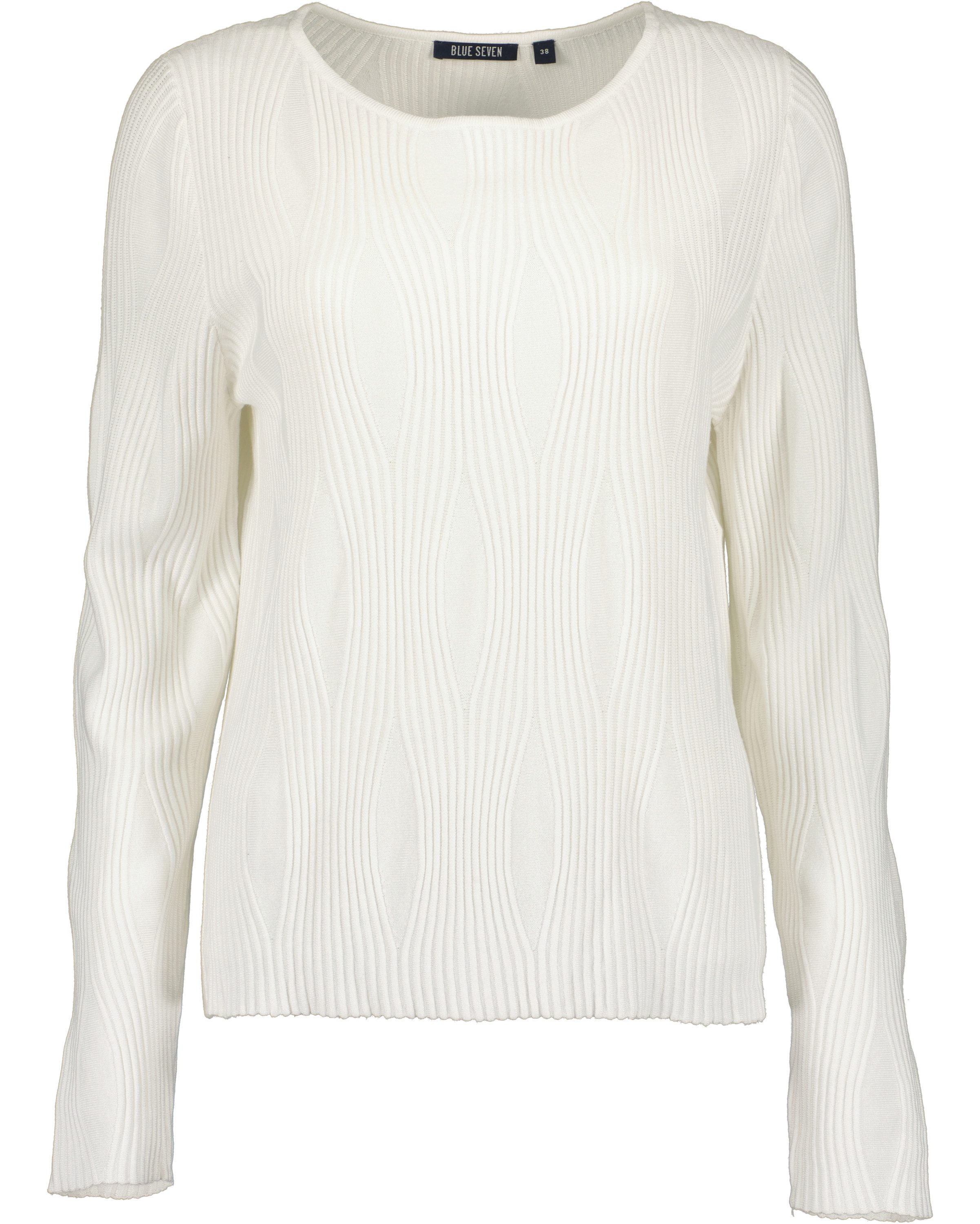 Blue Seven Strickpullover Pullover mit U-Boot Ausschnitt (1-tlg)