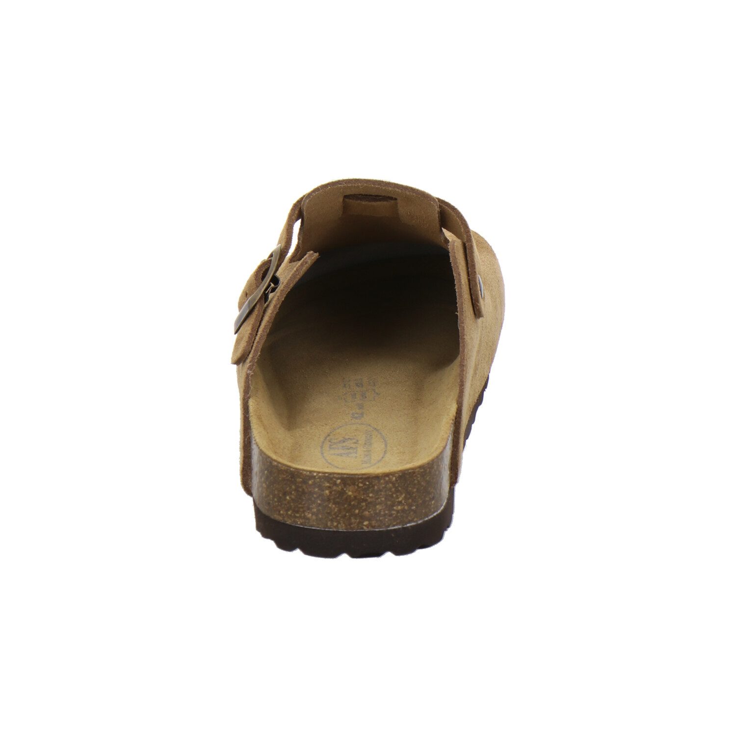 AFS-Schuhe 390084 Clogs Pantolette für Herren aus Leder mit Fußbett, Hausschuhe Made in Germany