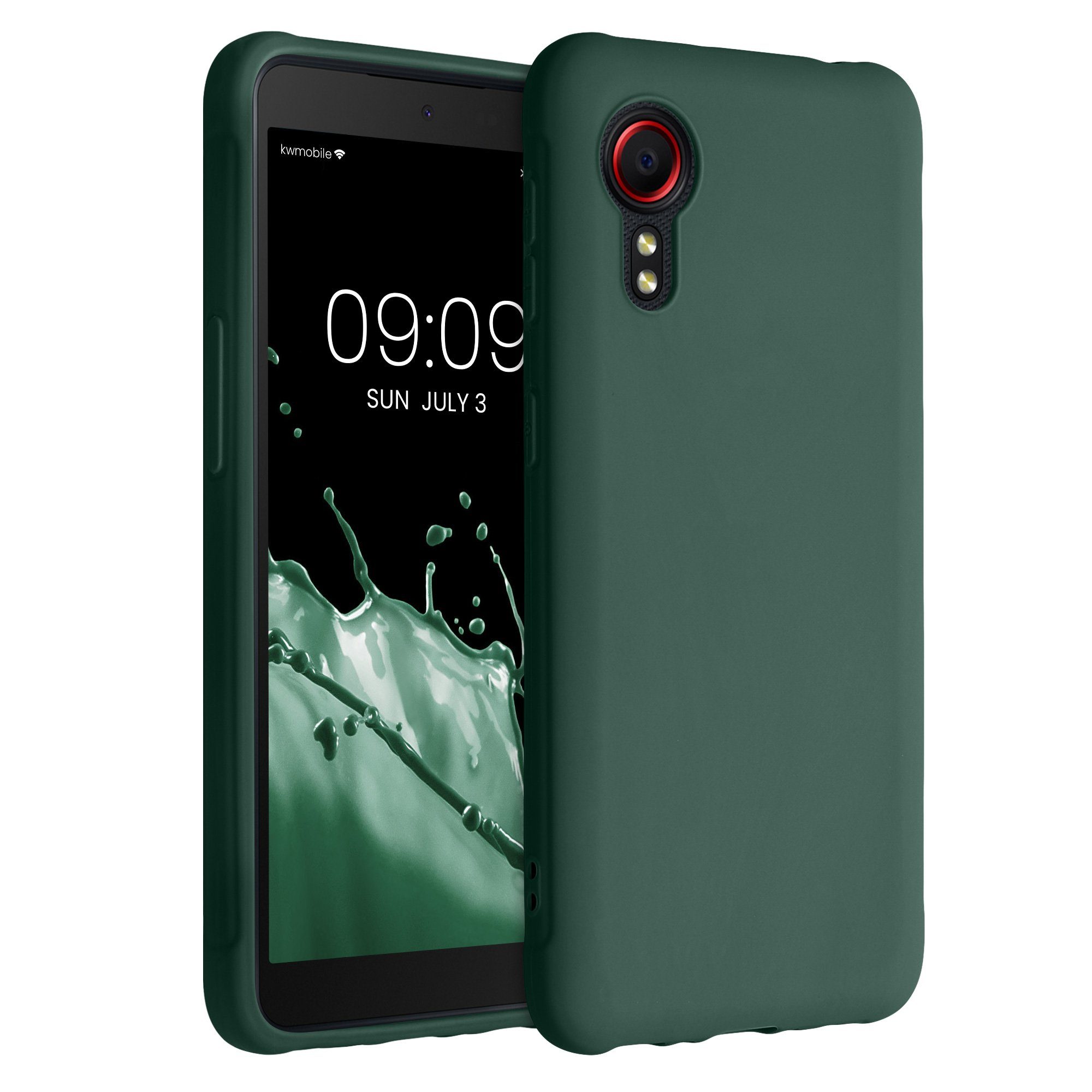kwmobile Handyhülle Hülle für Samsung Galaxy Xcover 5, Hülle Silikon - Soft Handyhülle - Handy Case Cover