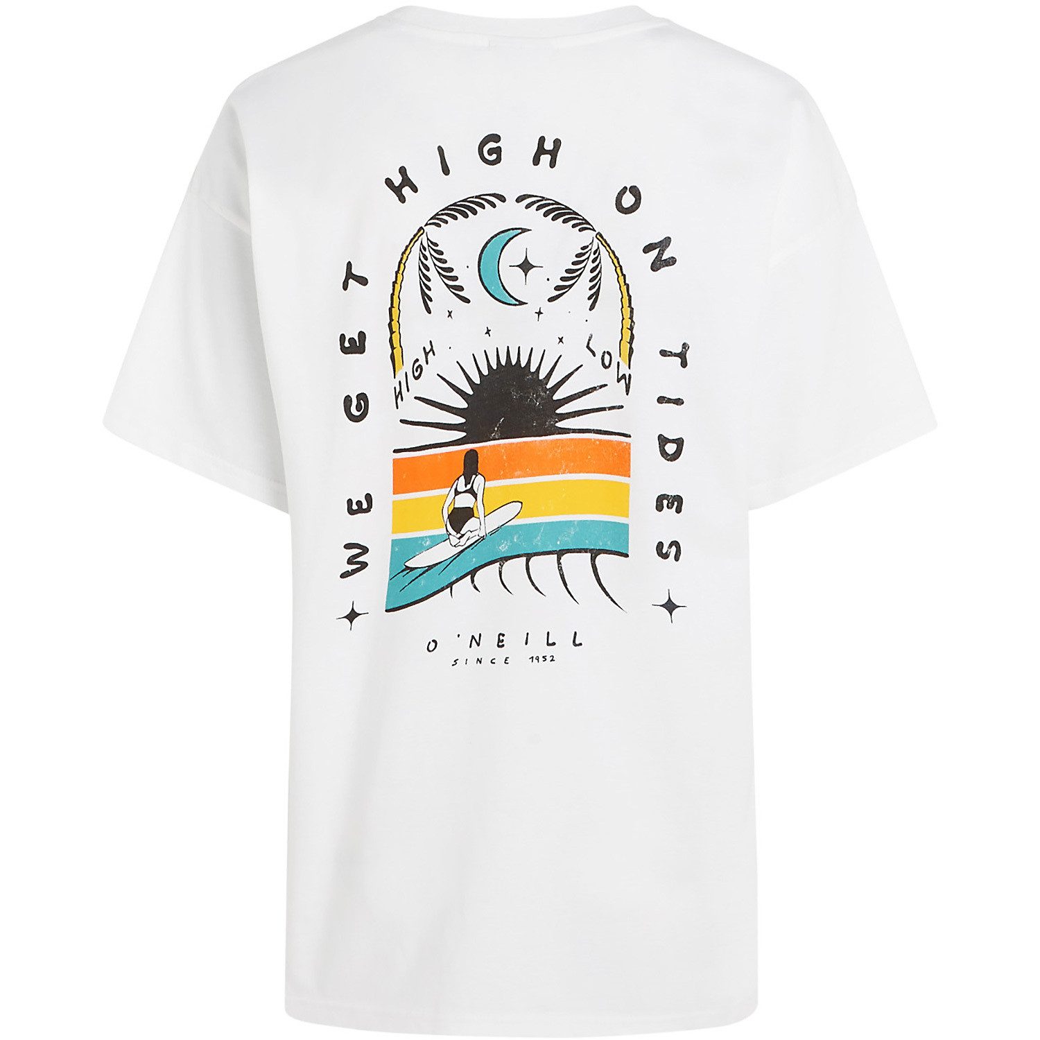 O'Neill T-Shirt T-Shirt W BEACH VINTAGE HIGH TIDES T-SHIRT