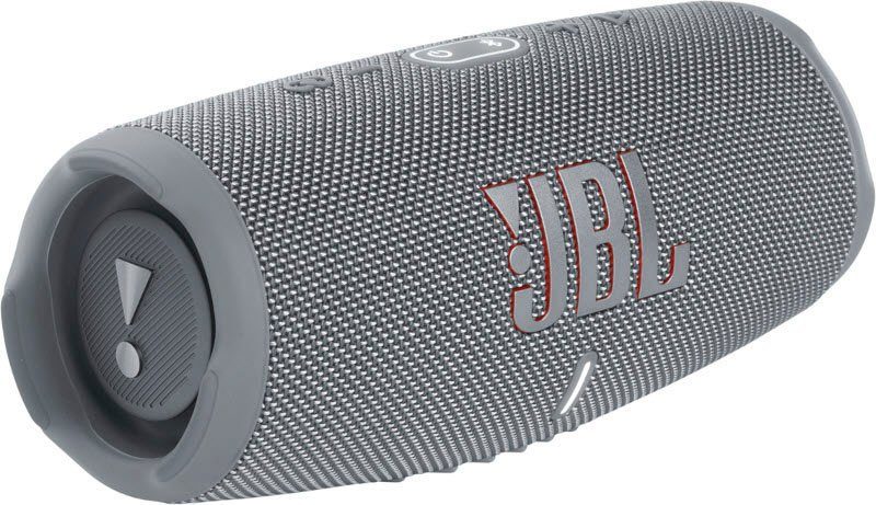 JBL Charge 5 Portabler Bluetooth-Lautsprecher (Bluetooth, 40 W,  wasserdicht), Gib richtig Gas mit dem PartyBoost und 20 Stunden  Wiedergabezeit