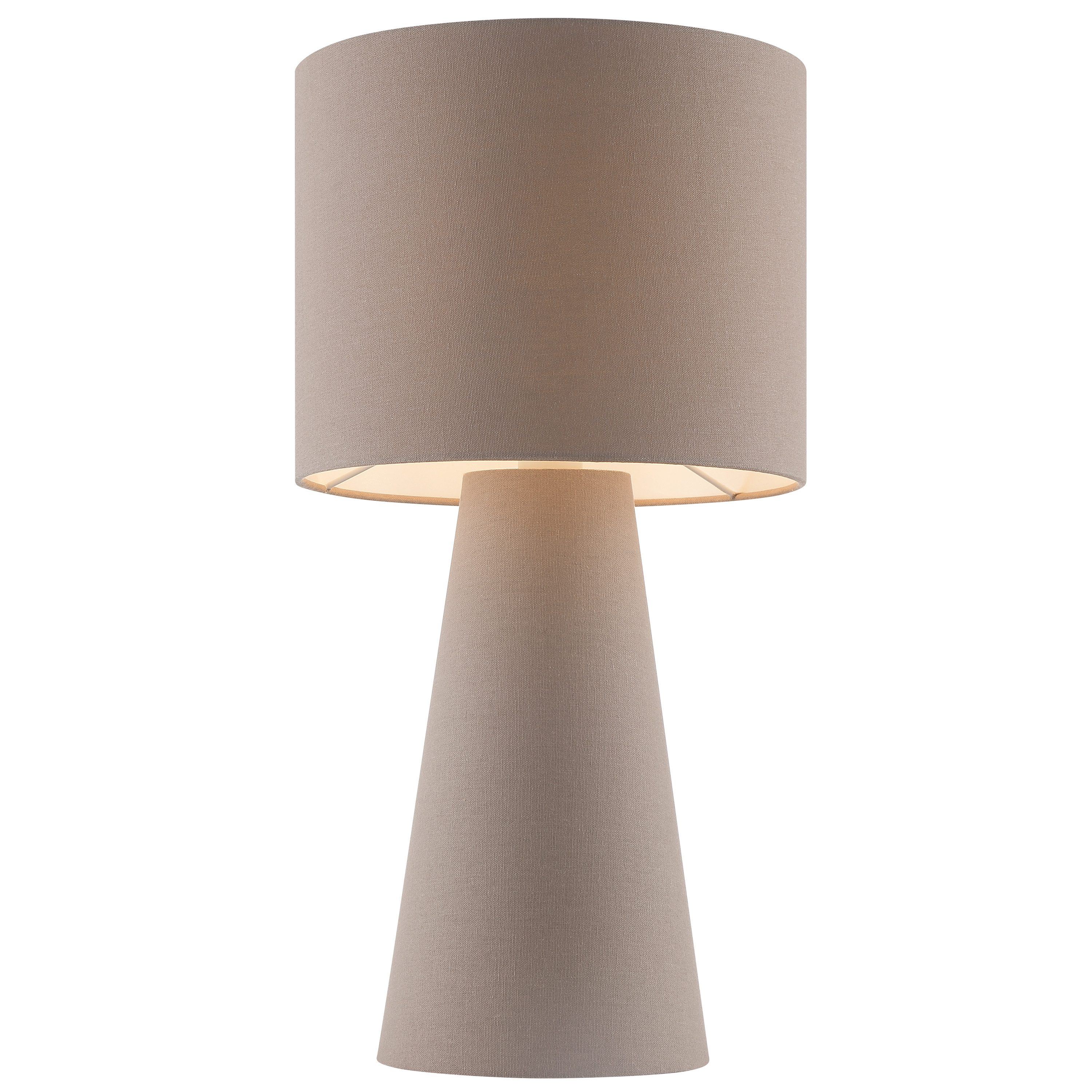LeGer Home by Lena Gercke Tischleuchte Lienne, ohne Leuchtmittel, Höhe 45 cm, Ø 25 cm, E14, Textilschirm, Schnurzwischenschalter – Bild 4 von 5