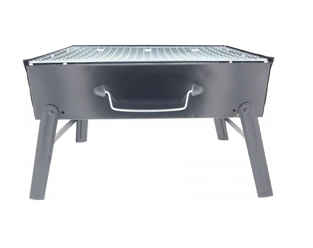 Holzkohlegrill Grill kompakt und tragbar 35 x 27 x 20 cm