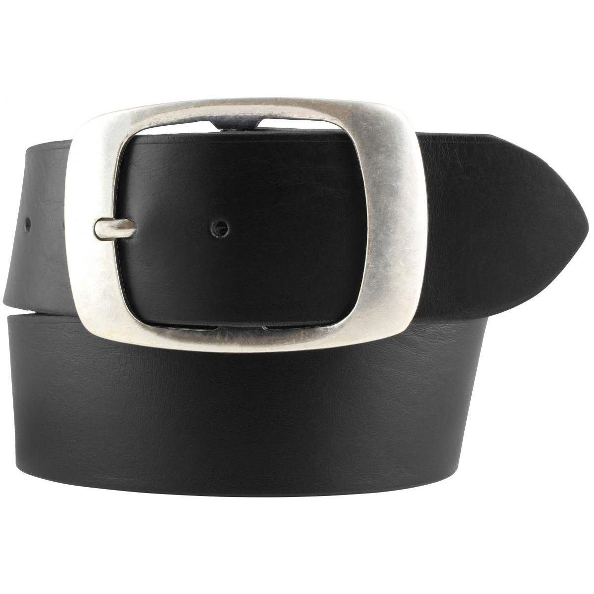 BELTINGER Ledergürtel Jeansgürtel aus Vollrindleder 5 cm mit Doppel-Schnalle - Leder-Gürtel (1-St)
