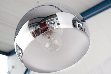 riess-ambiente Hängeleuchte CHROMAGON silber weiß, ohne Leuchtmittel, Wohnzimmer · Metall · Esszimmer · Modern Design