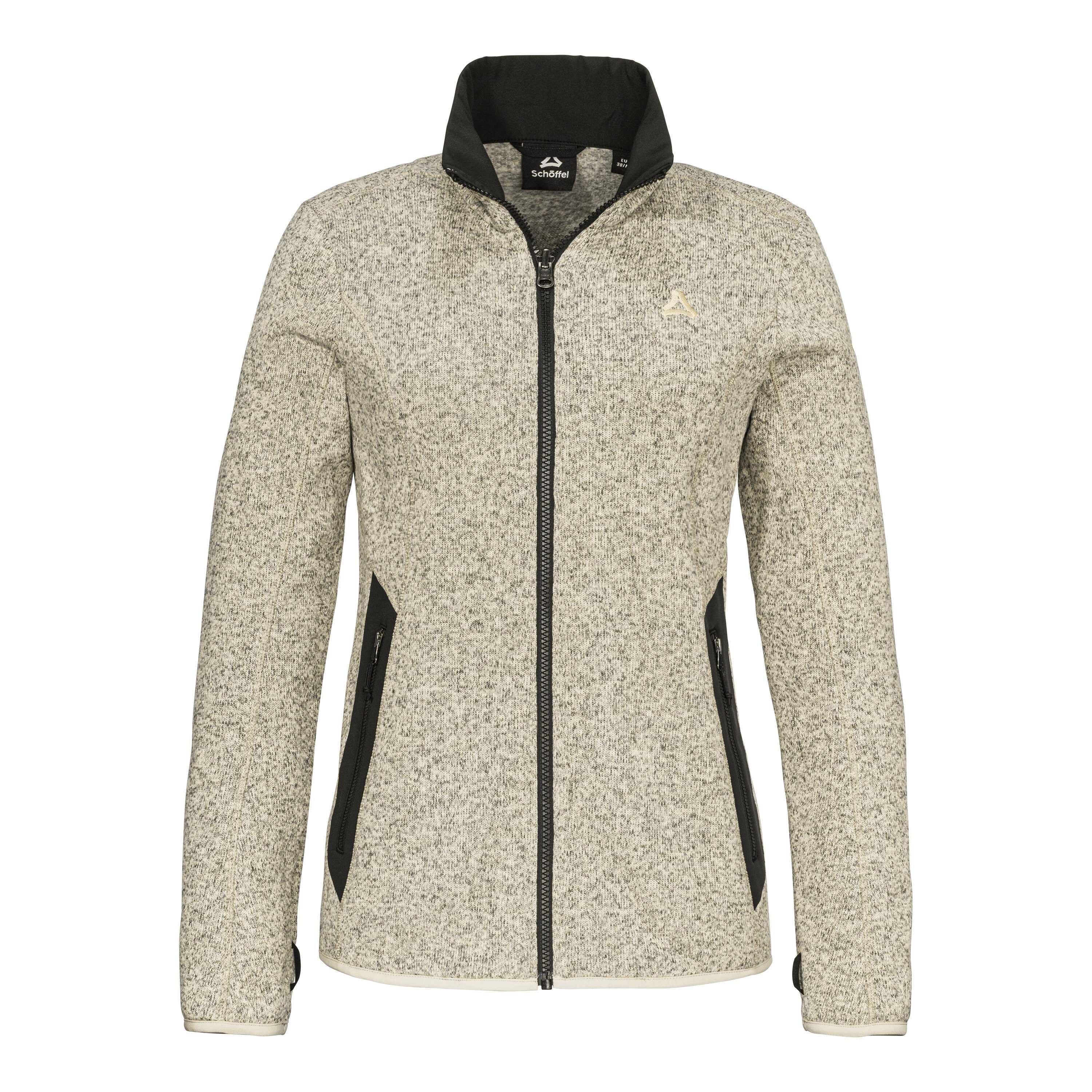 Schöffel Fleecejacke CIRC Fleece Jk Style Yew WMS sportlicher Stil, hoher Feuchtigkeitstransport, aus Polyester