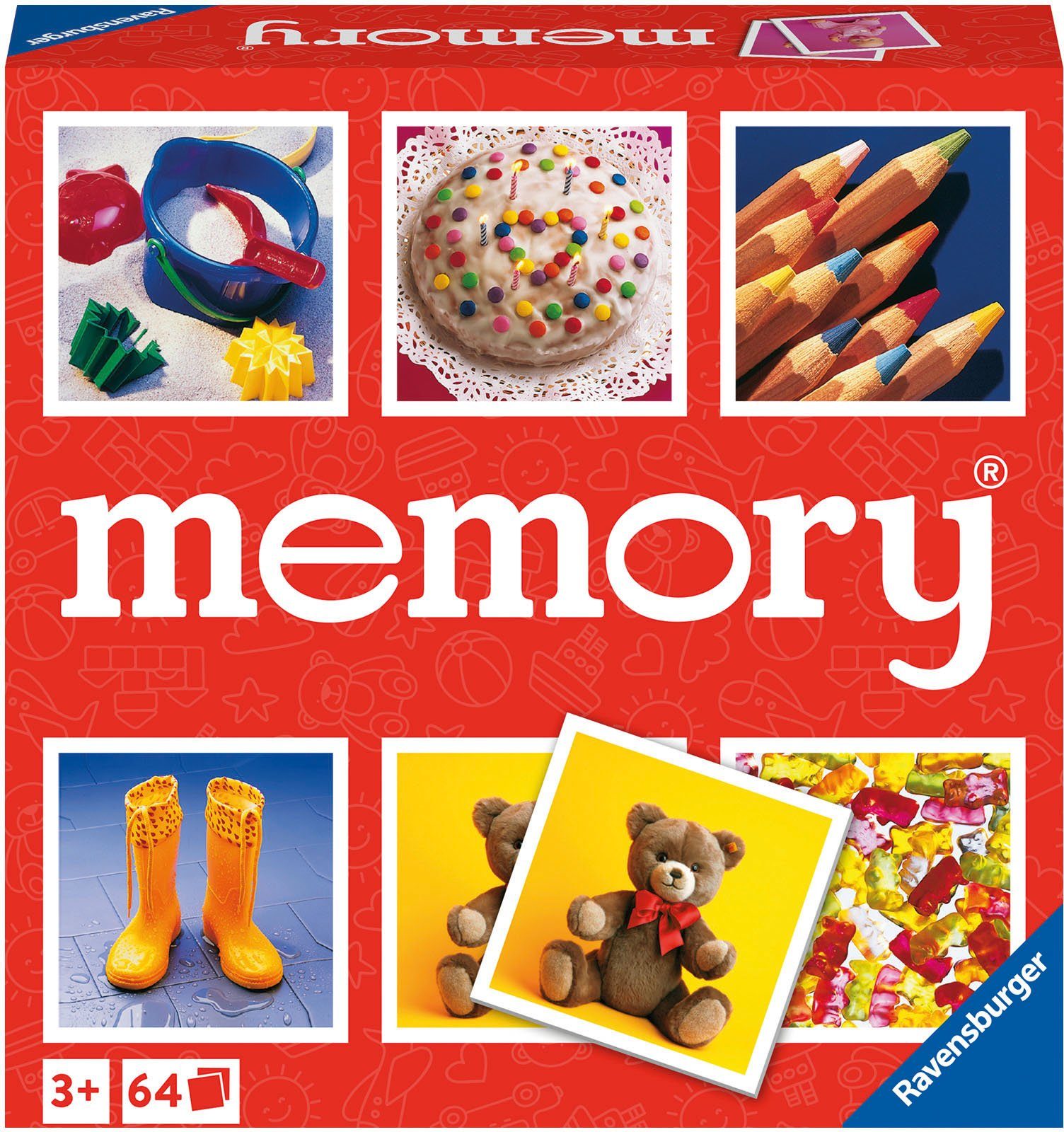 Ravensburger Spiel memory® Junior, Kinderspiel, Made in Europe