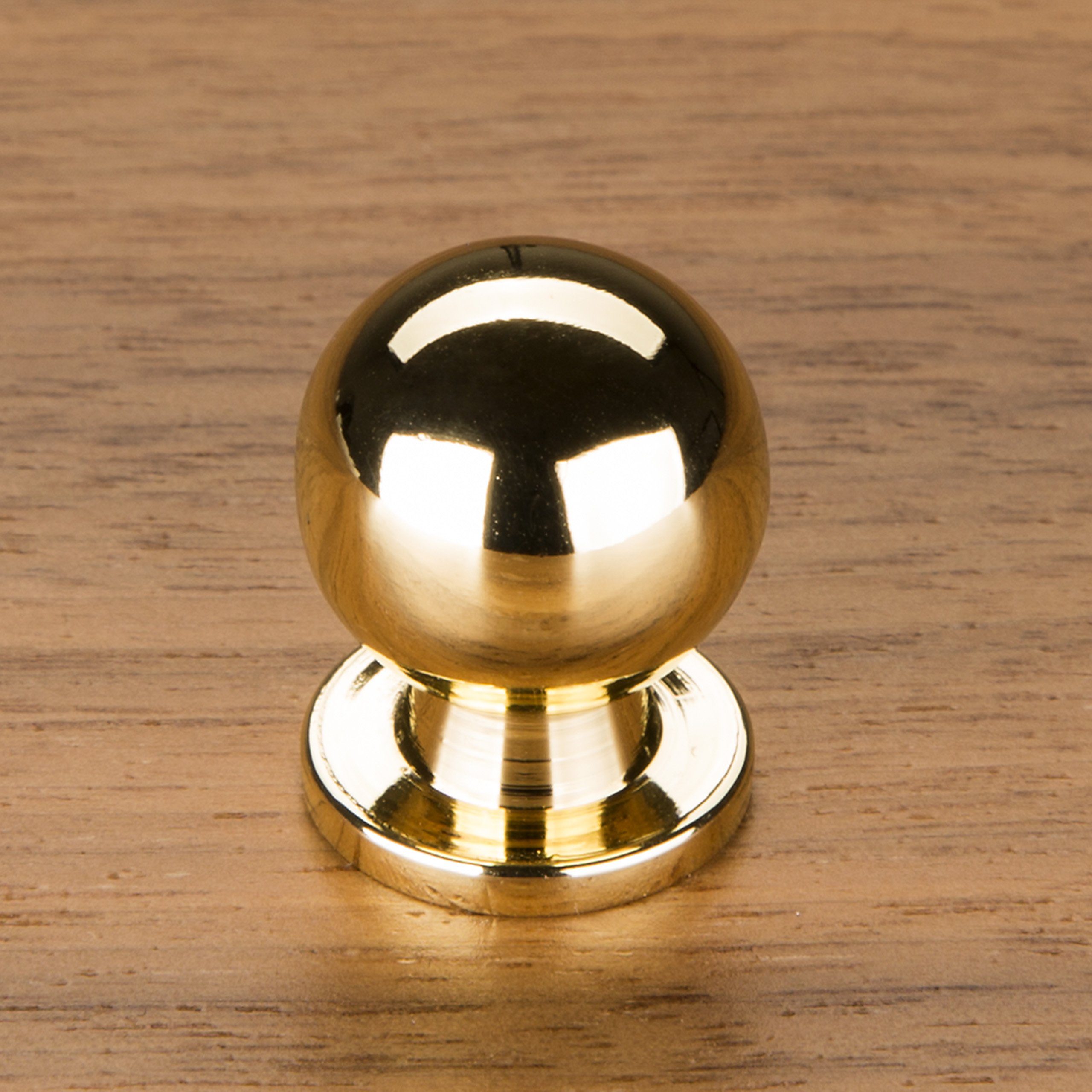 SO-TECH® Möbelknopf Schrankknopf K-01 Ø 18 oder 22 mm, Möbelknauf Knopf Knauf - incl. Schraube