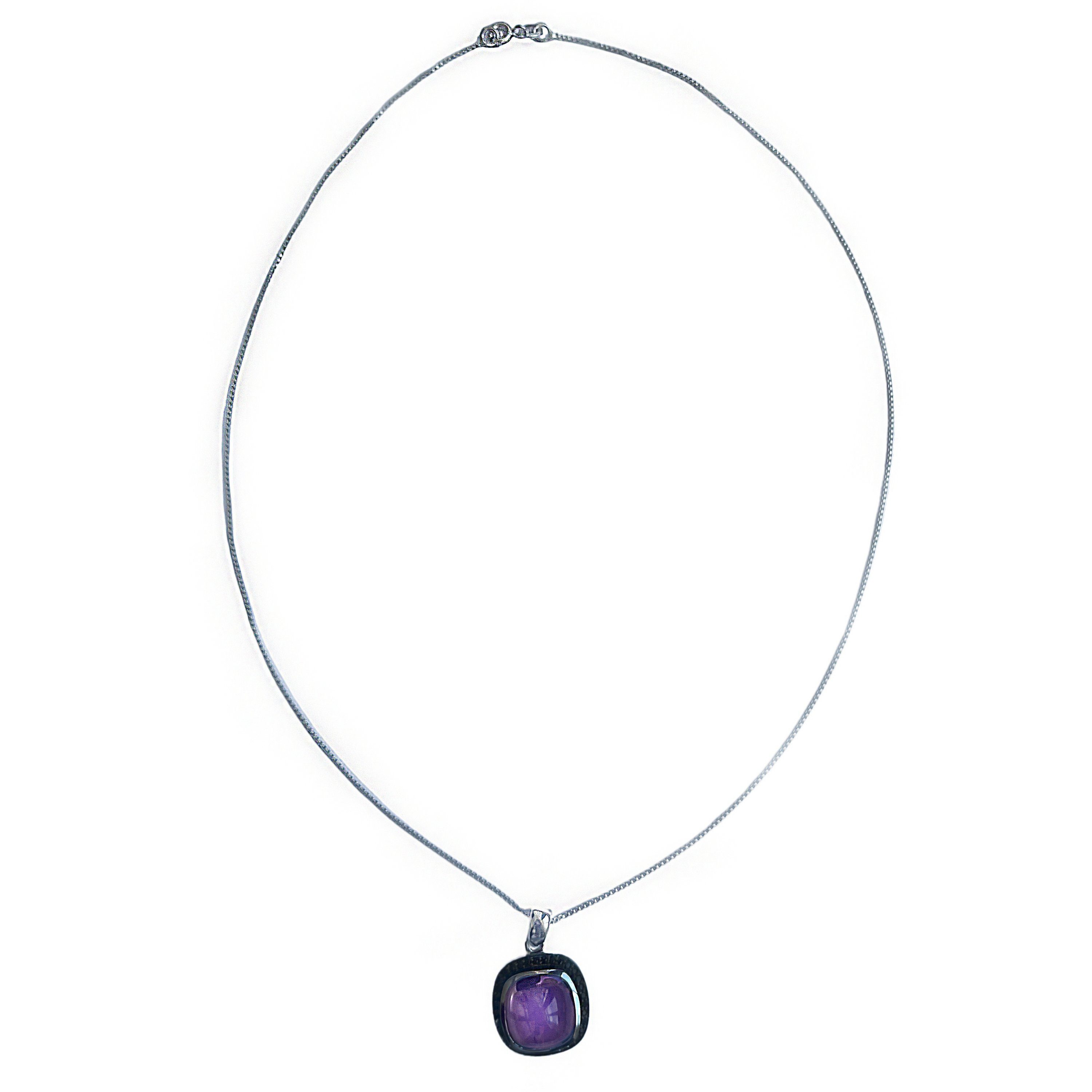 XEN Kette mit Anhänger lila...