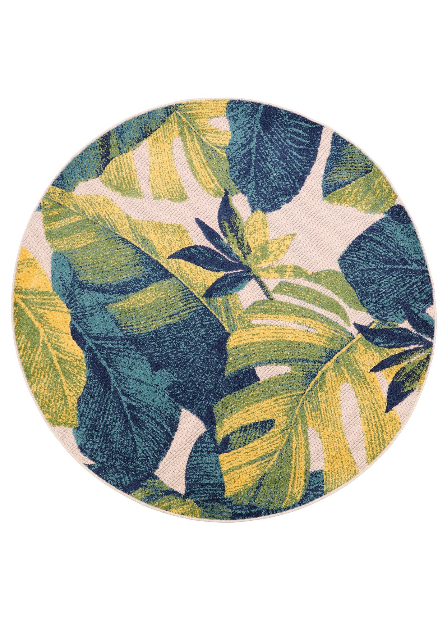 Tapiso Outdoorteppich PATIO, rund, Höhe: 6 mm, Indoor, Outdoor, Wohnzimmer, günstig online kaufen