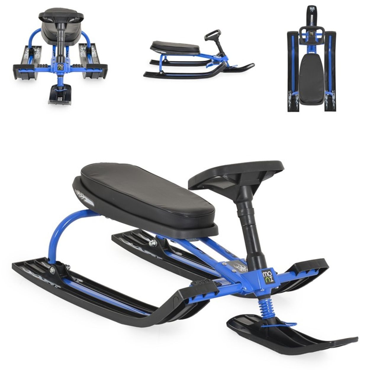 Moni Рулевой слайд Санки Snowy Lenkrad, Рулевой слайд Zugseil lenkbar wasserdicht bis 50 kg