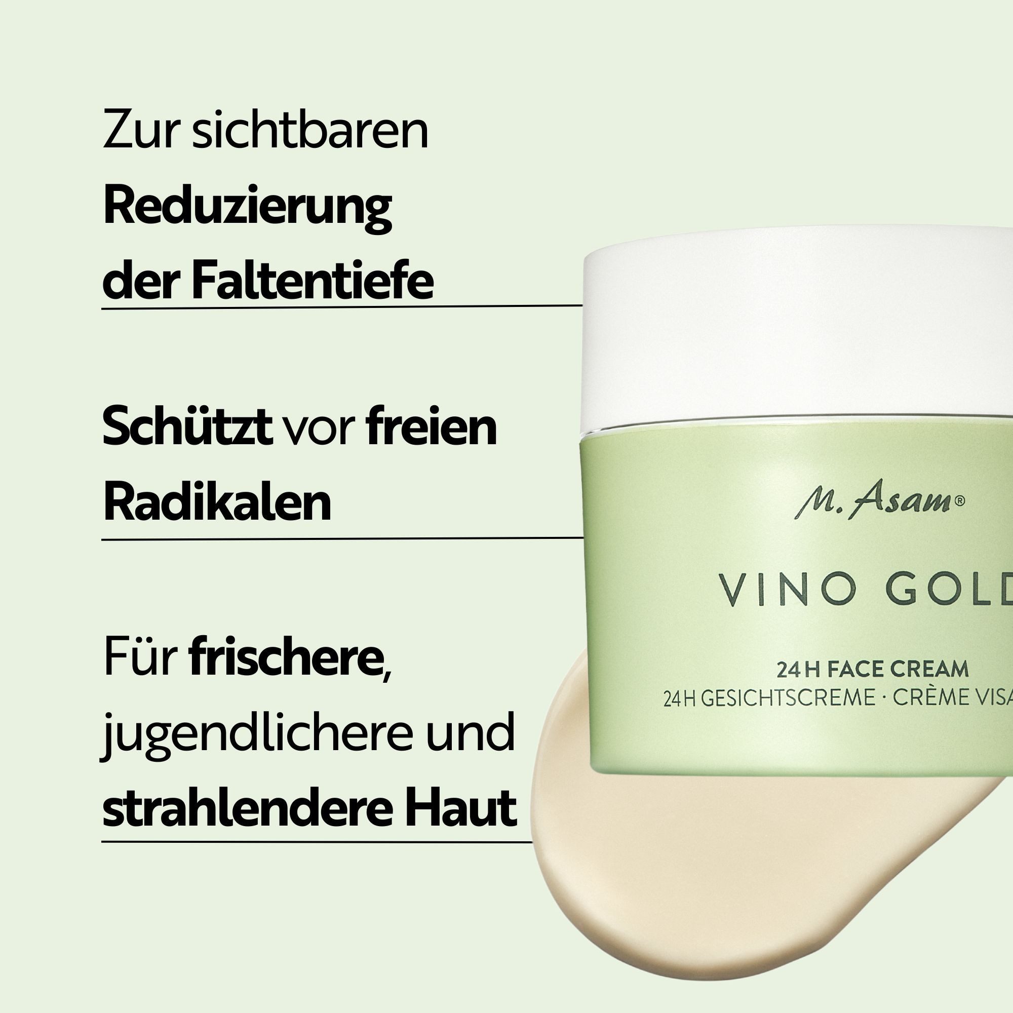 M. Asam Tagescreme Vino Gold 24h face cream 100 ml